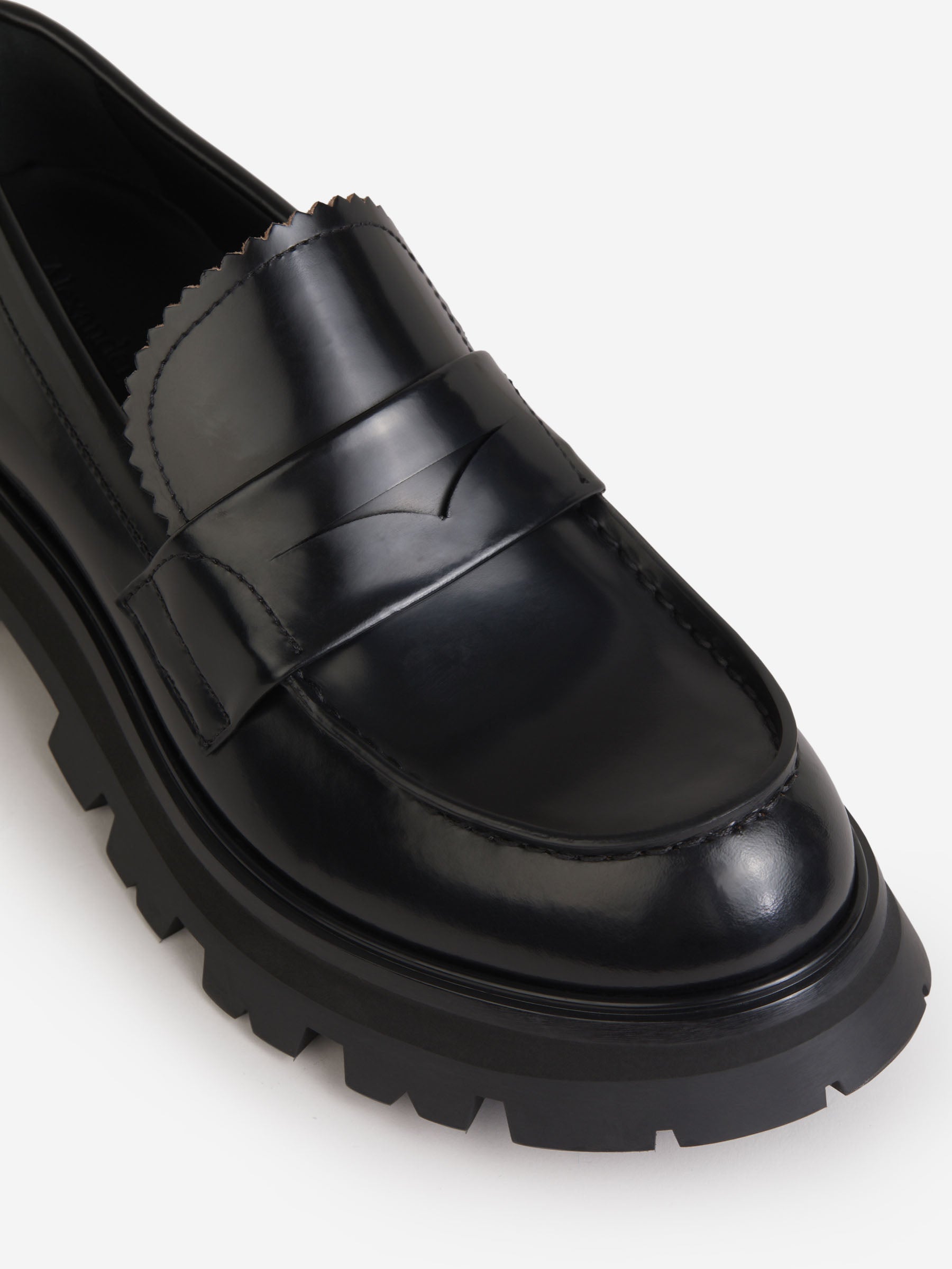 Outlet online McQueen Mujer Mocasines Wander Piel color Negro sku 800-005118 01 - Foto 4