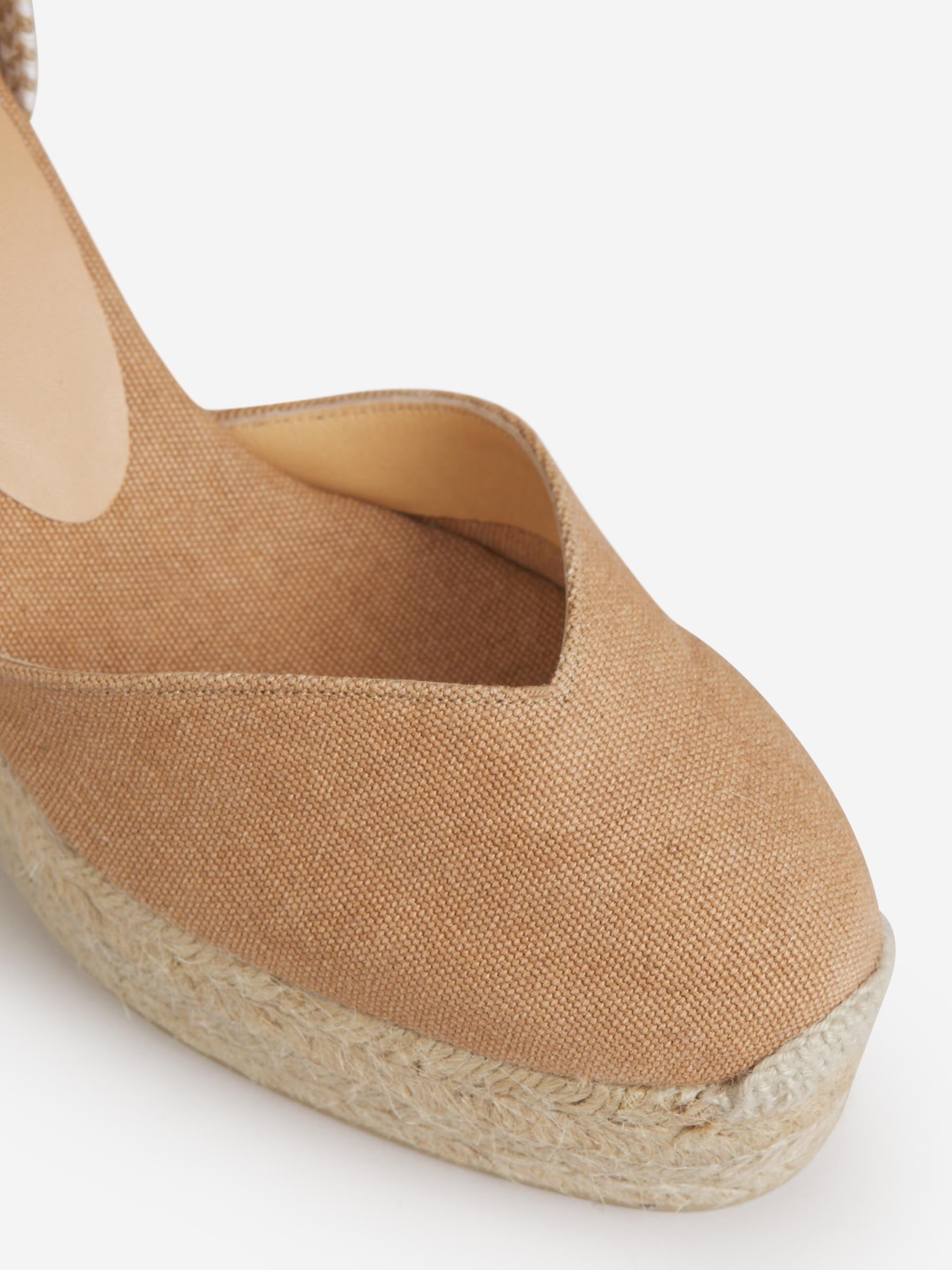 Outlet online Castañer Mujer Alpargatas Chiara color Camel sku 800-005138 02 - Foto 8