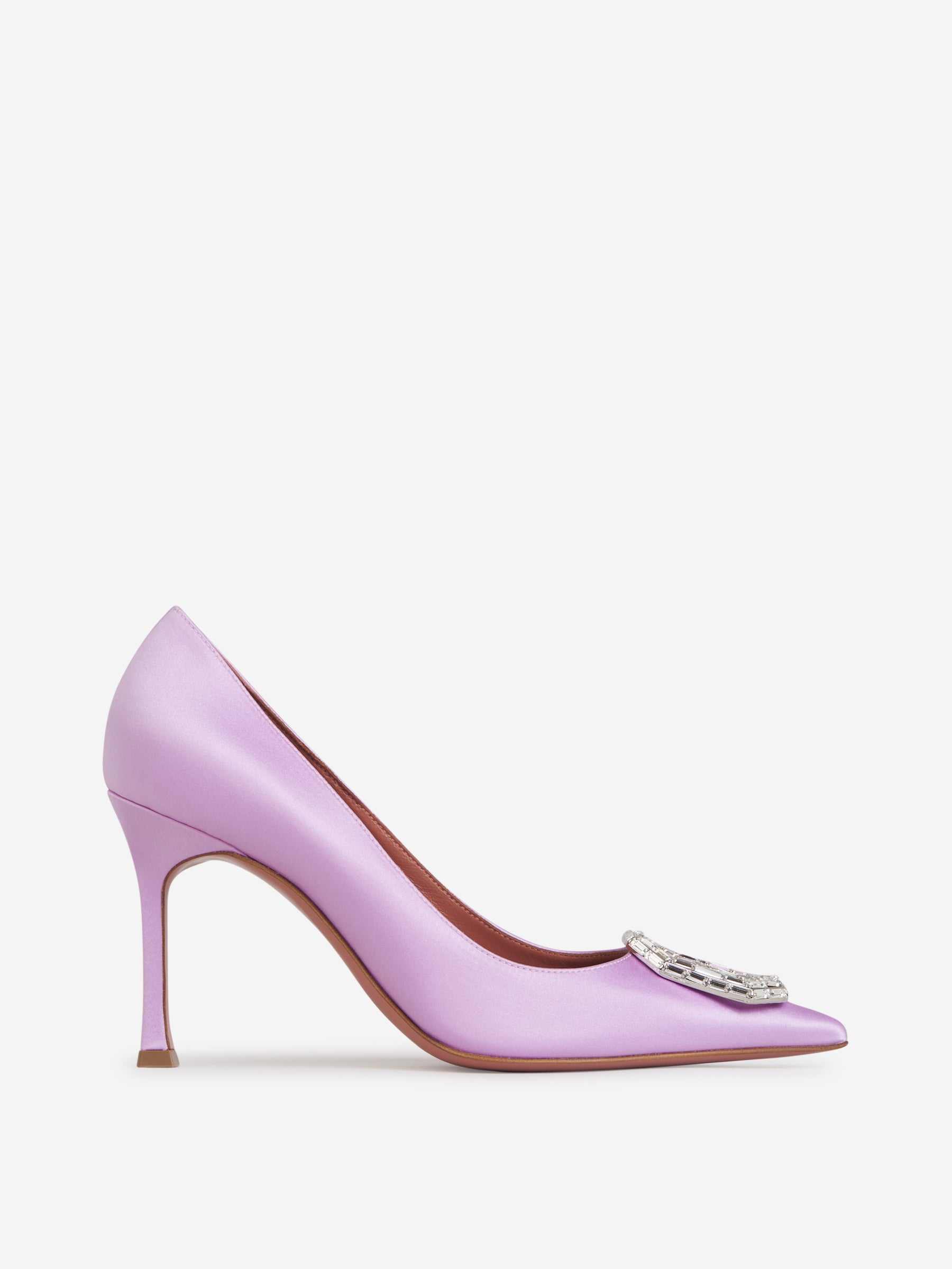 Outlet online Amina Muaddi Mujer Zapatos Camelia color Lila sku 800-005286 01 - Foto 1