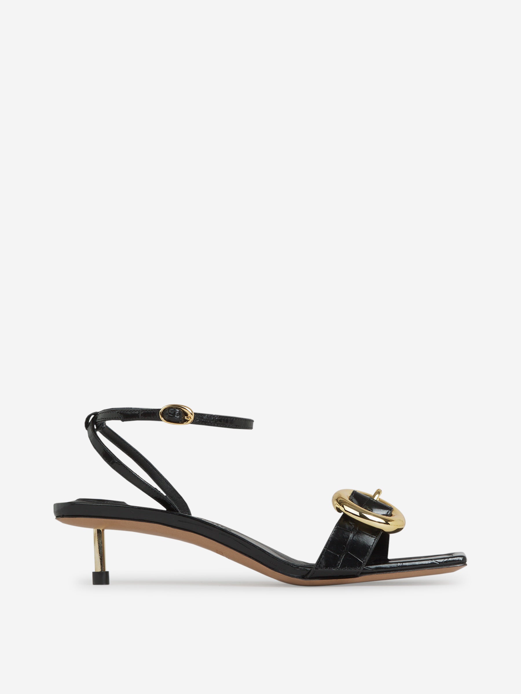 Outlet online Jacquemus Mujer Sandalias Tacón Les sandales Regalo color Negro sku 800-005342 01 - Foto 1