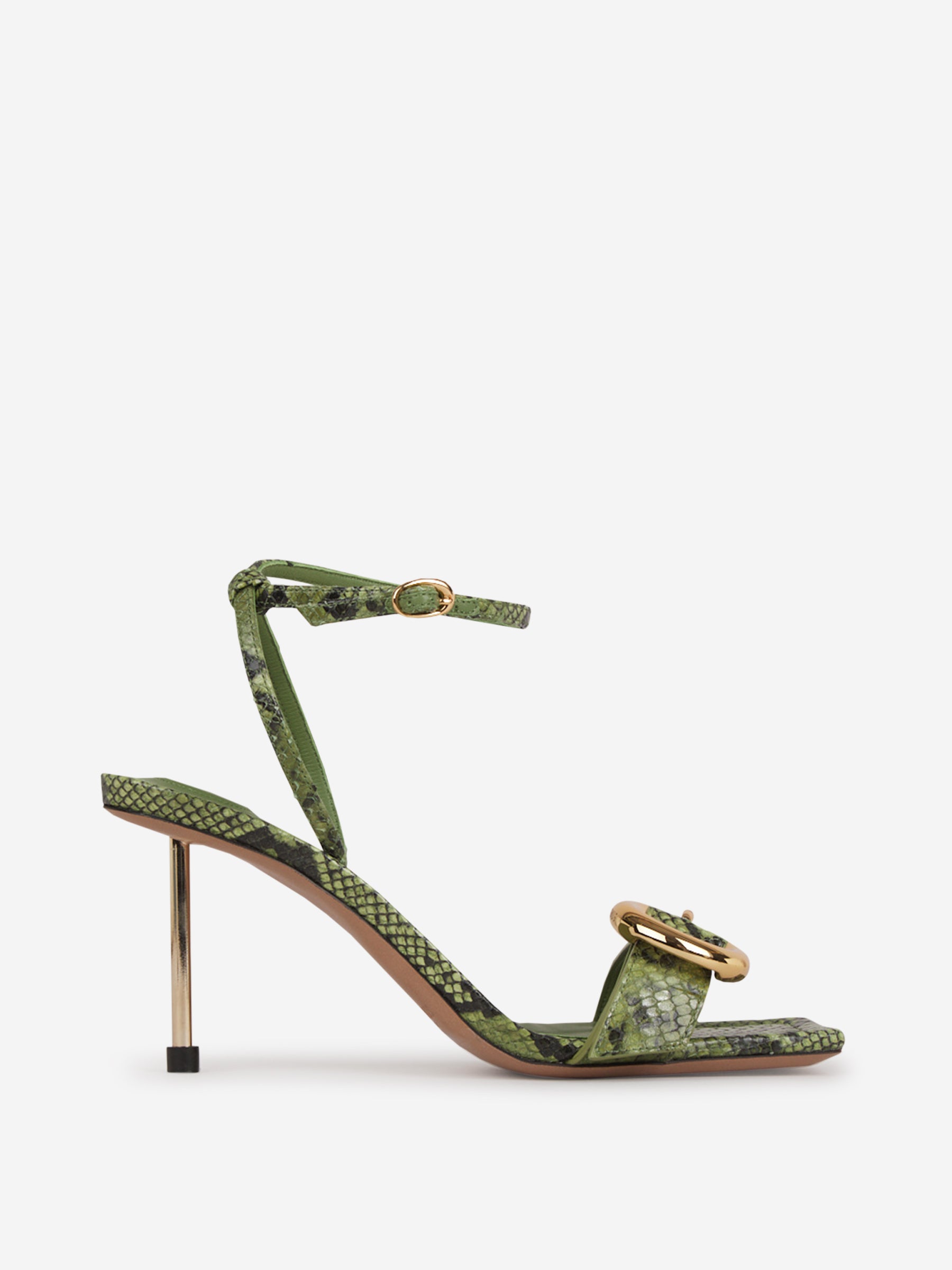 Outlet online Jacquemus Mujer Sandalias Tacón Las sandalias de regalo color Verde sku 800-005344 01 - Foto 1