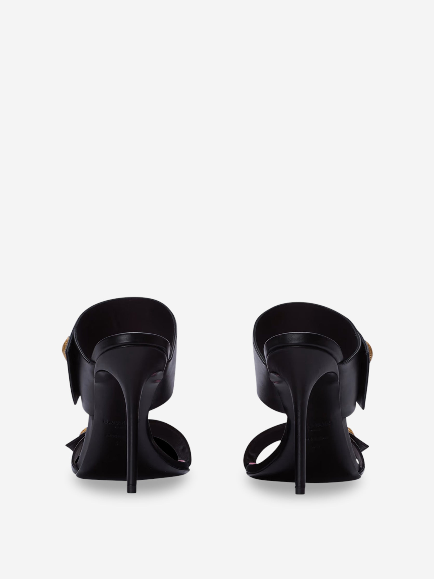 Outlet online Balmain Mujer Sandalias Tacón Eva color Negro sku 800-005397 01 - Foto 6