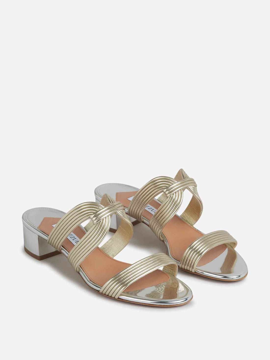 Aquazzura Mujer Barcelona Sandalias Esencia 35 color Dorado sku 800-005413 01 - Foto 2