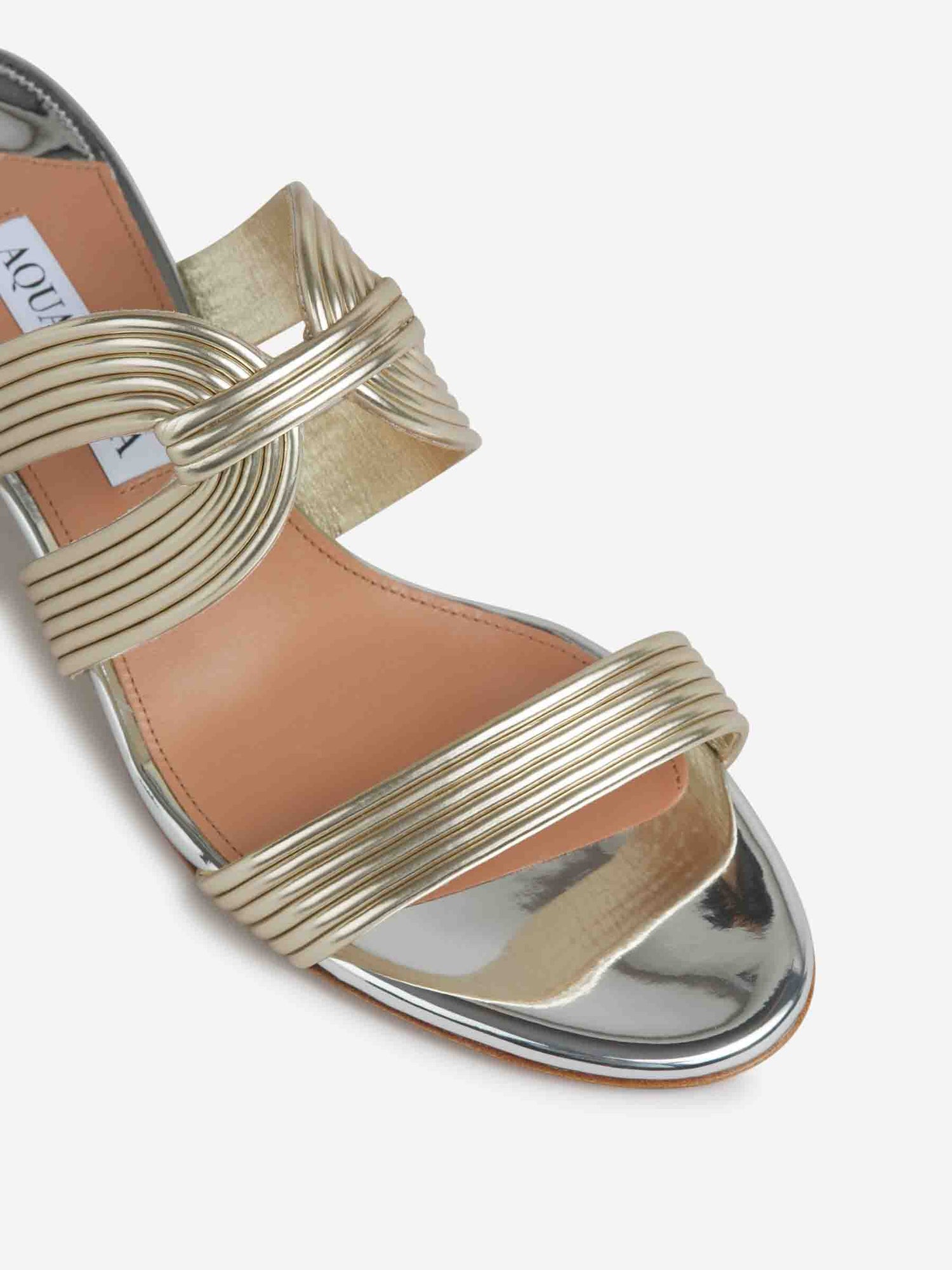 Aquazzura Mujer Barcelona Sandalias Esencia 35 color Dorado sku 800-005413 01 - Foto 5