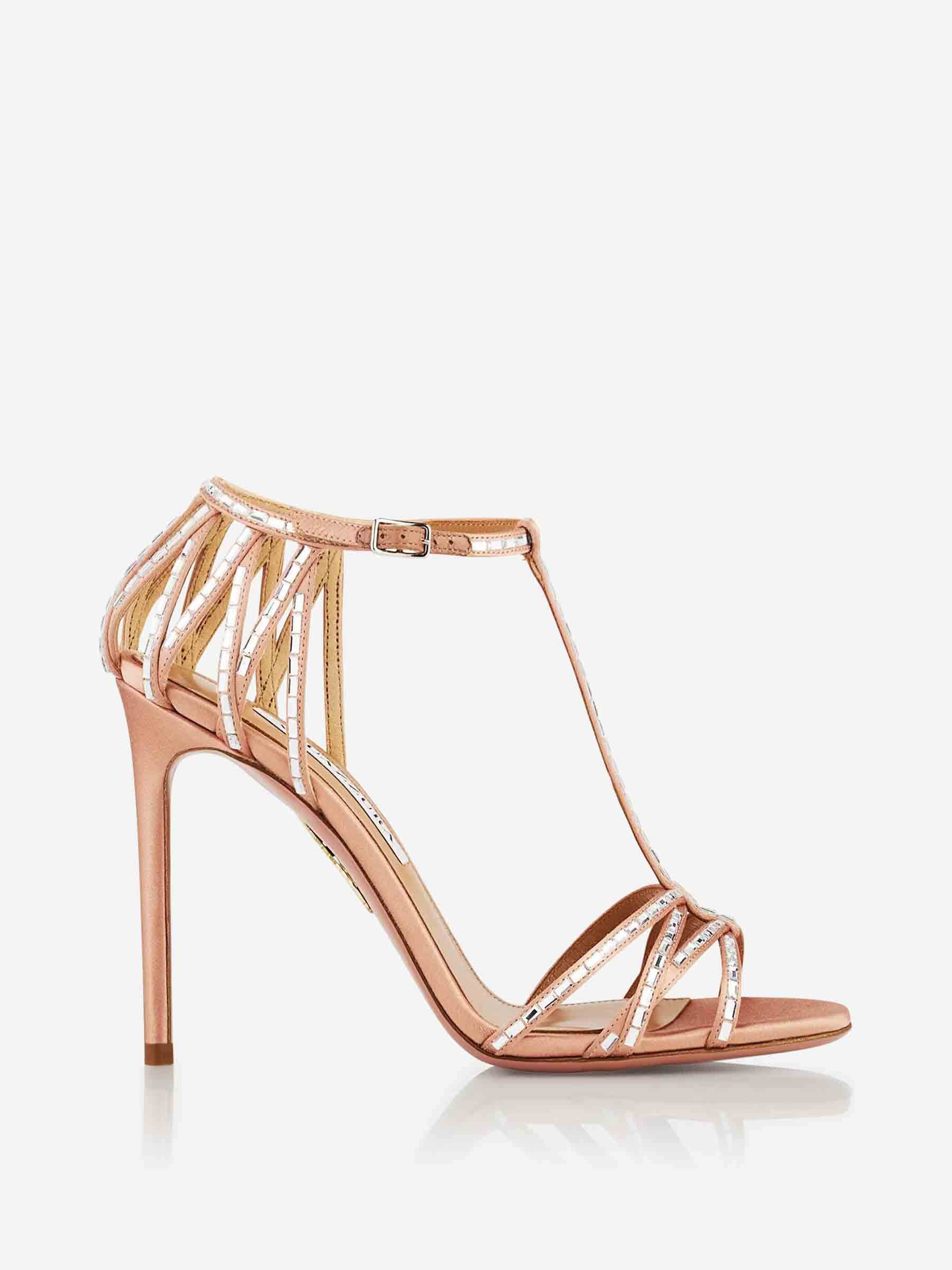 Outlet online Aquazzura Mujer Sandalias Forever More color Rosa Palo sku 800-005414 01 - Foto 1