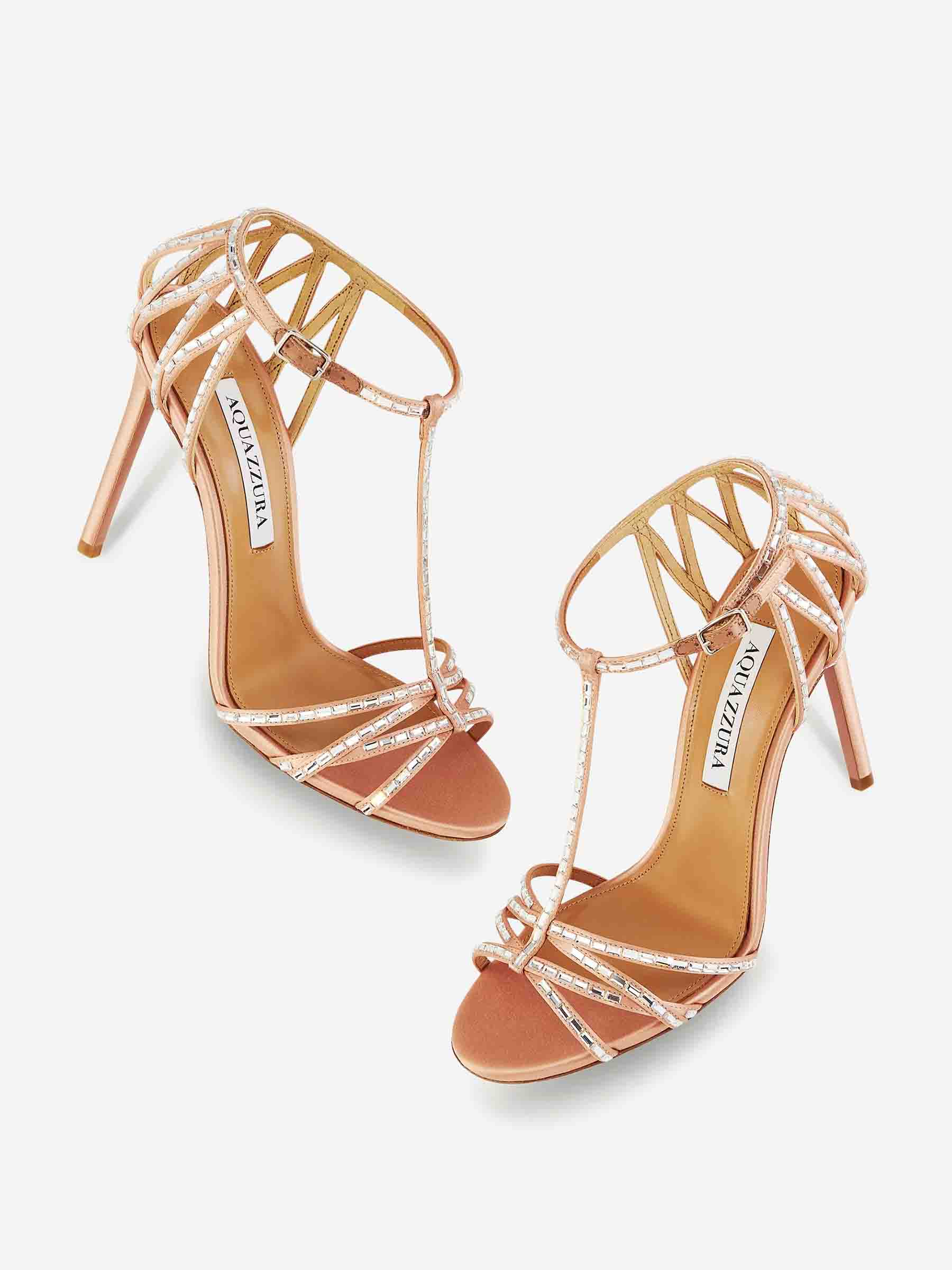 Outlet online Aquazzura Mujer Sandalias Forever More color Rosa Palo sku 800-005414 01 - Foto 4