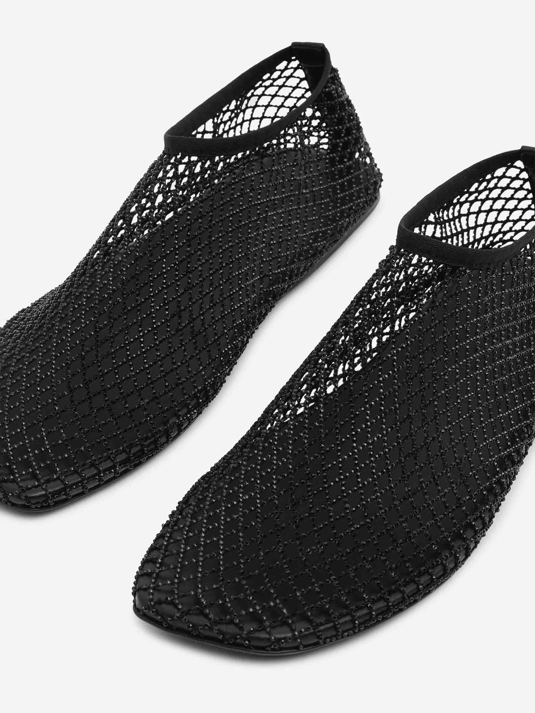 Christopher Esber Mujer Barcelona Bailarinas Minette Crystal color Negro sku 800-005433 01 - Foto 3