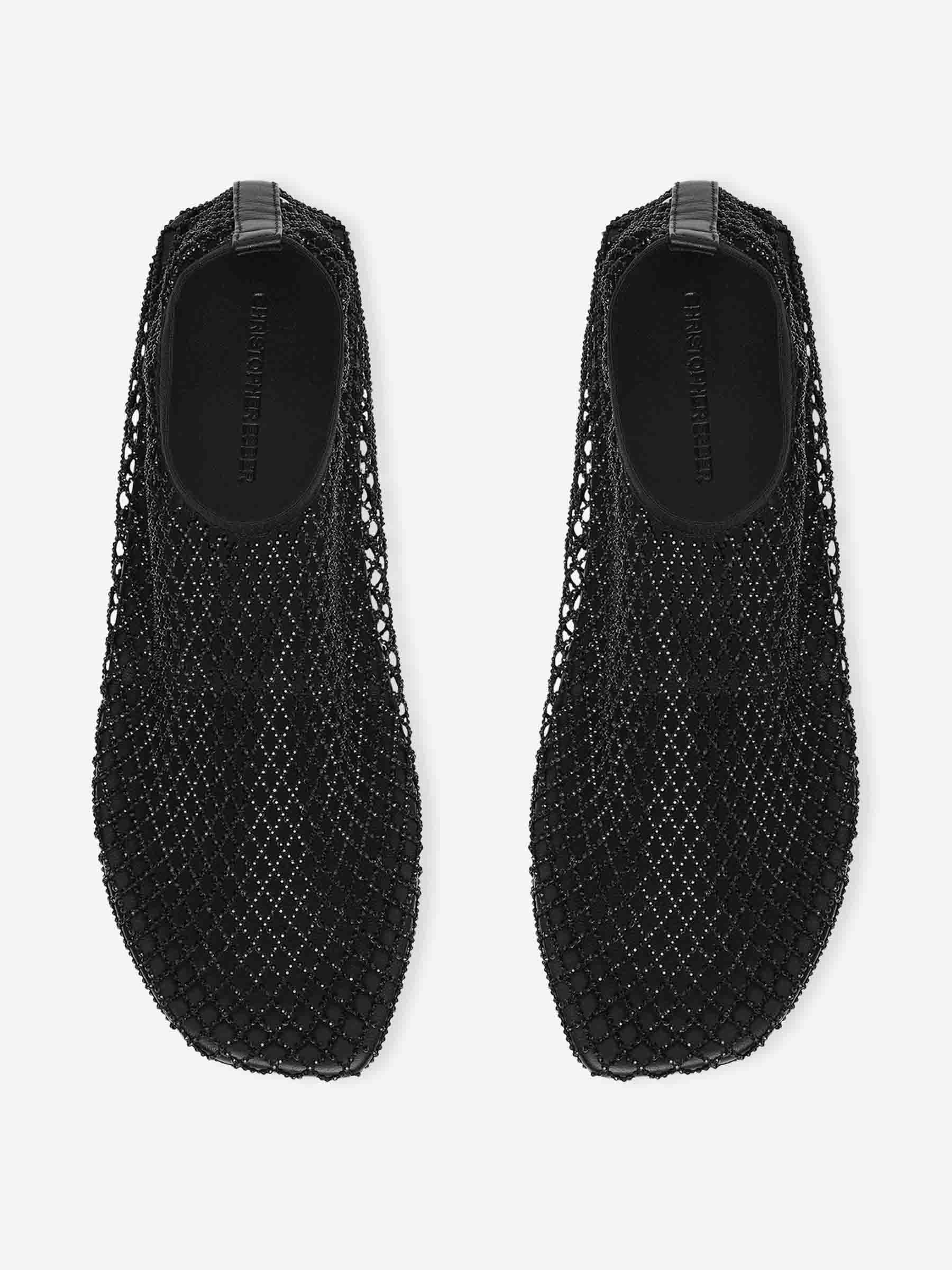 Christopher Esber Mujer Barcelona Bailarinas Minette Crystal color Negro sku 800-005433 01 - Foto 4