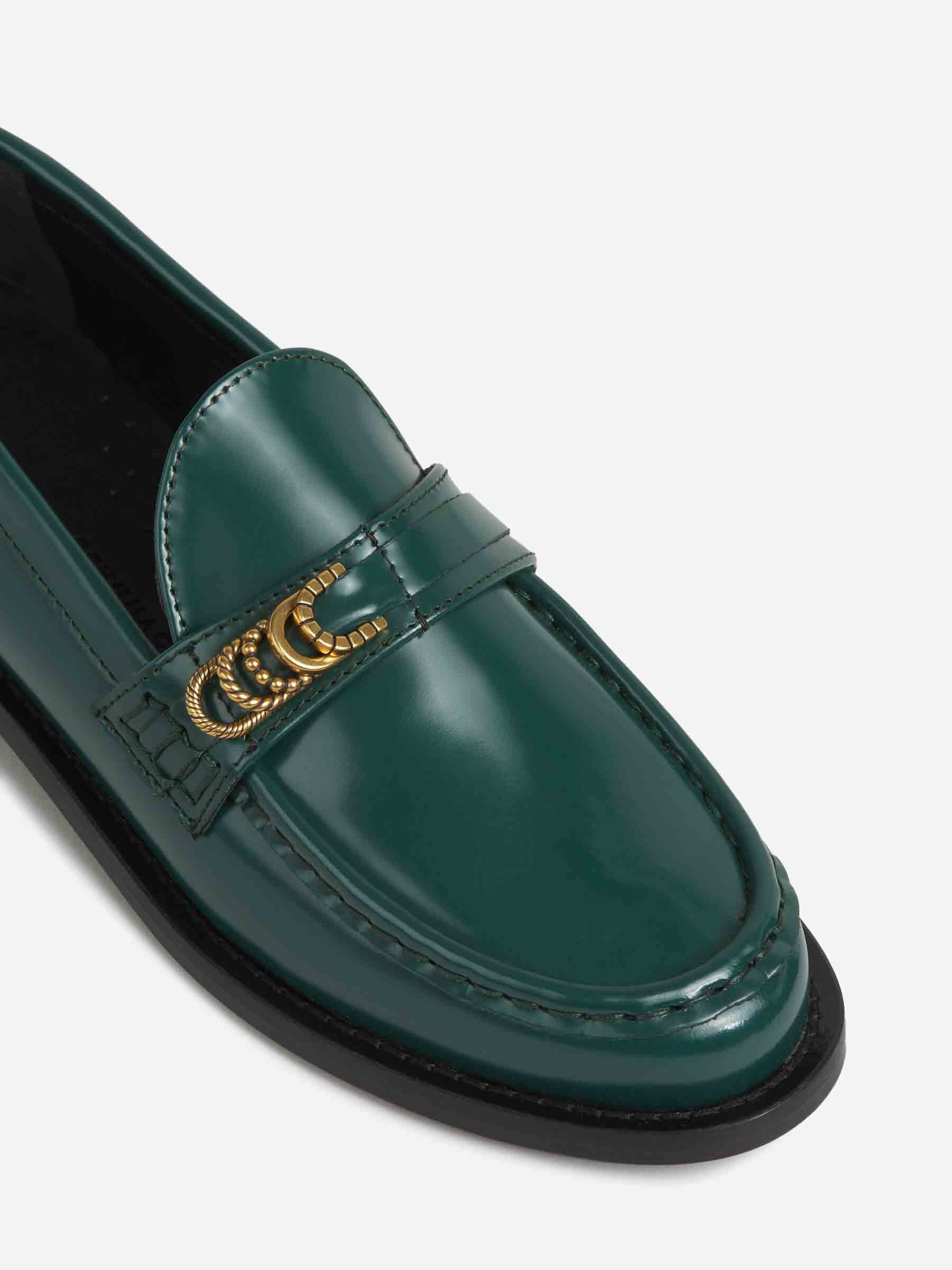 Outlet online Dorothee Schumacher Mujer Mocasines Modern Shine color Verde Oscuro sku 800-005447 01 - Foto 5