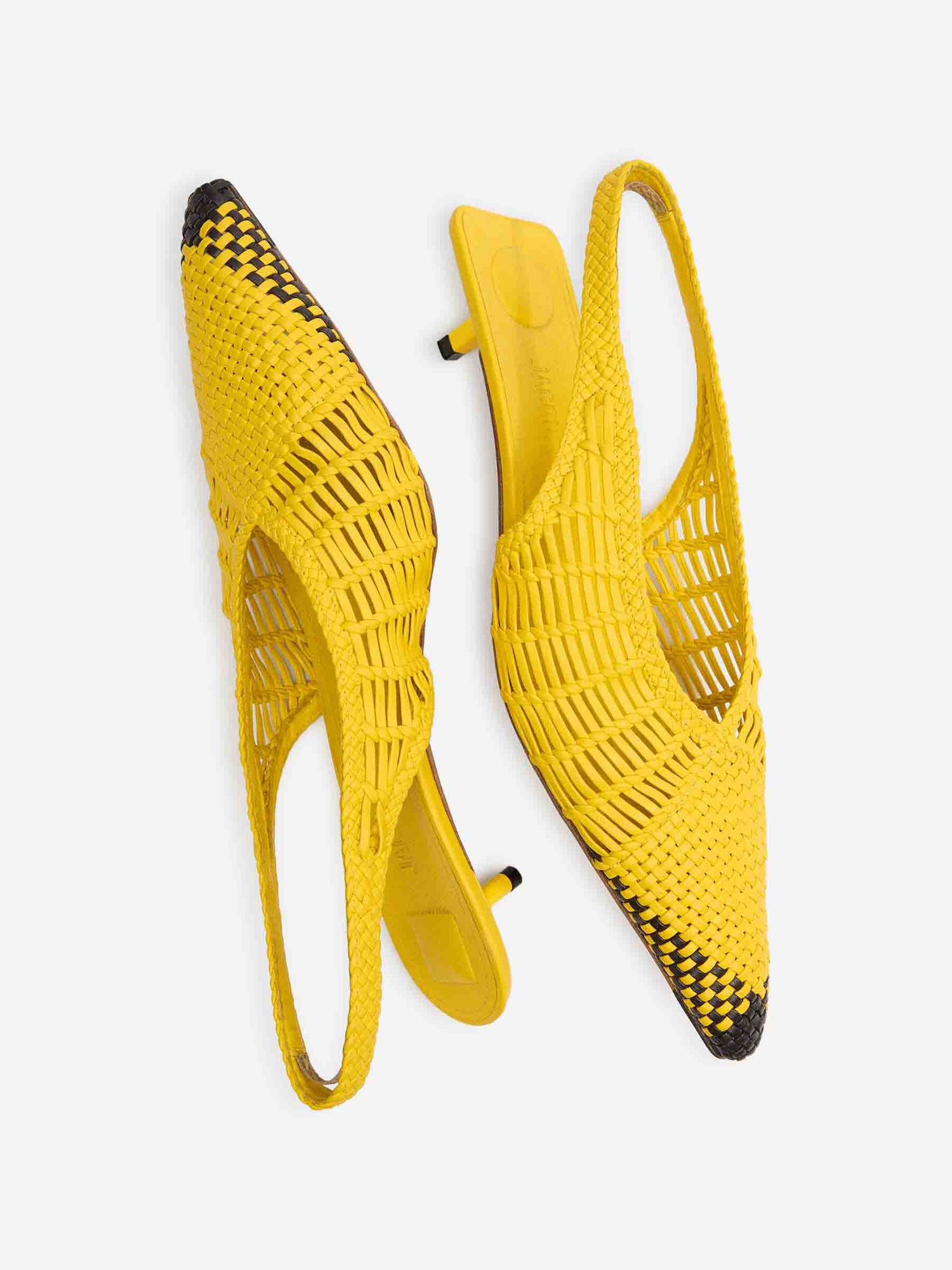 Jacquemus Mujer Barcelona Zapatos Tacón Les Cubisto Banane color Amarillo sku 800-005482 00 - Foto 4