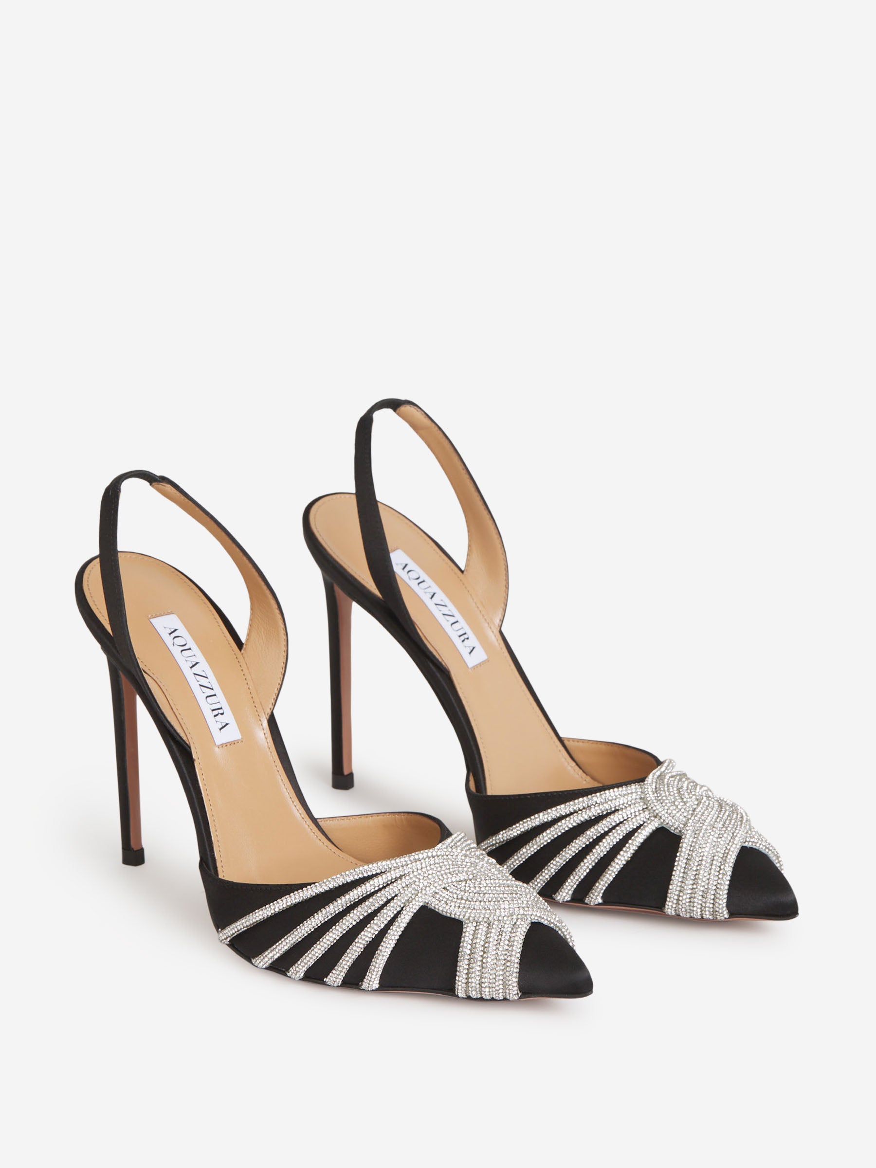 Aquazzura Mujer Barcelona Zapatos Tacón Gatsby color Negro sku 800-005500 01 - Foto 2
