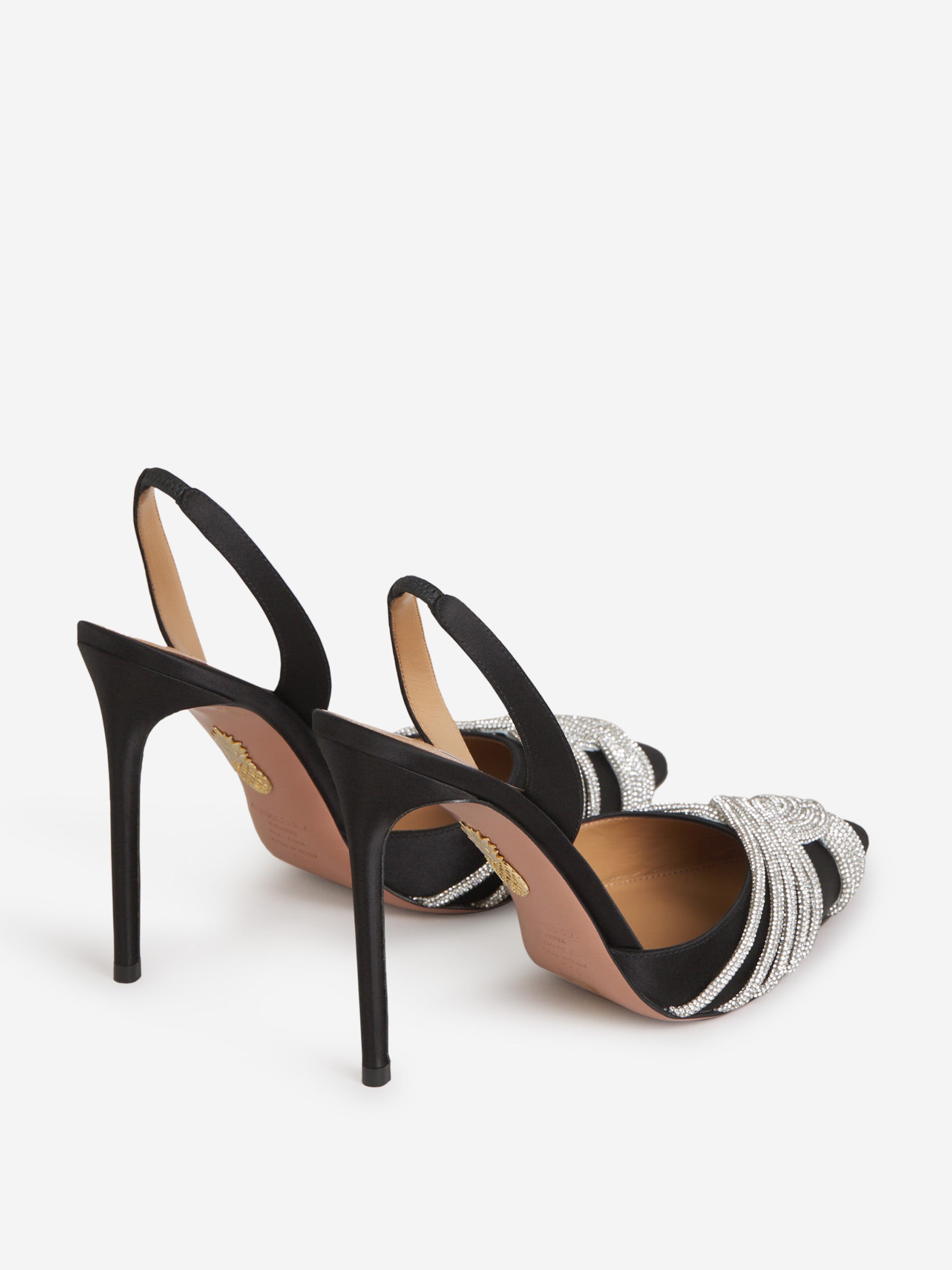 Aquazzura Mujer Barcelona Zapatos Tacón Gatsby color Negro sku 800-005500 01 - Foto 3