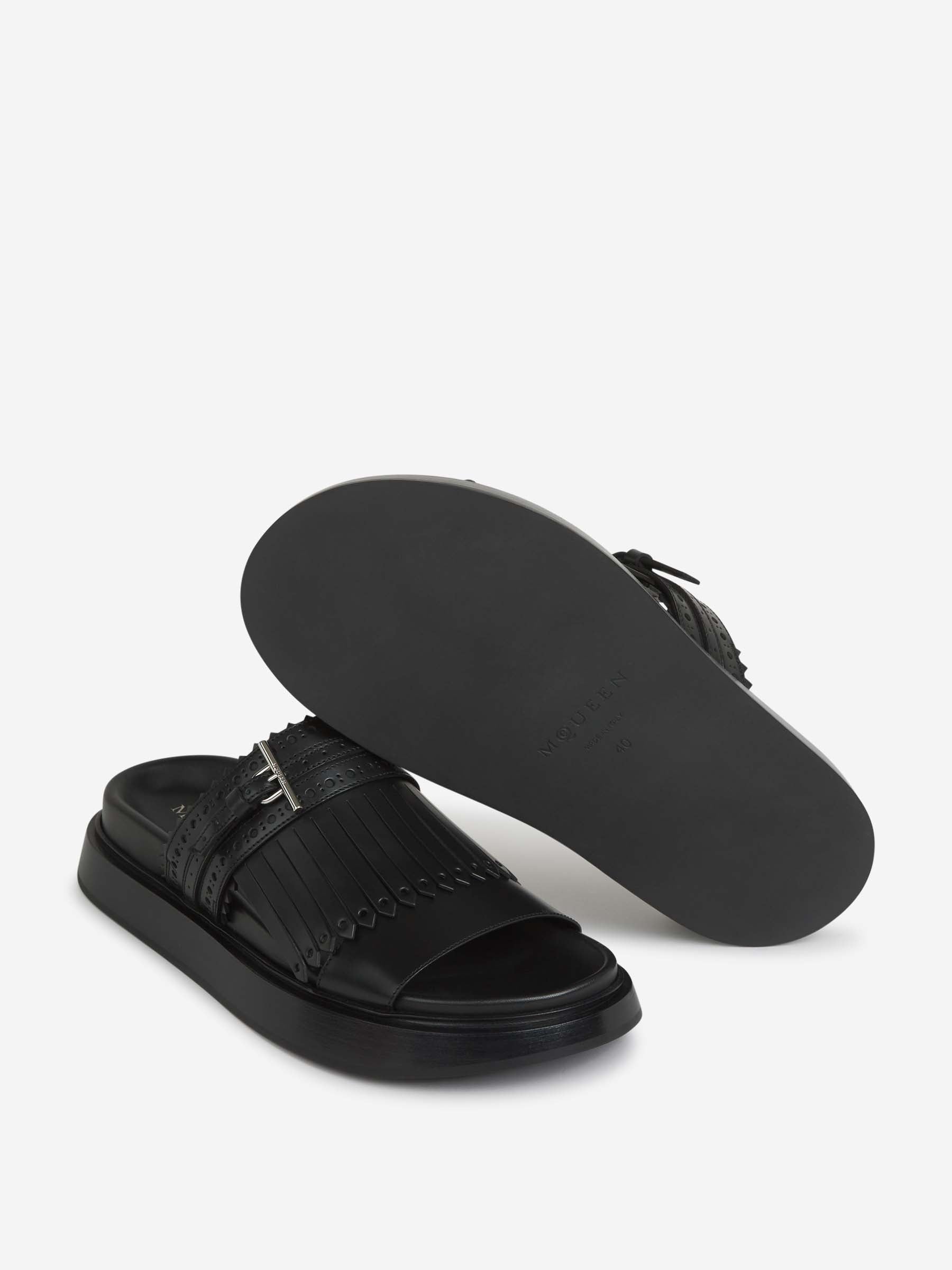 Alexander McQueen Mujer Barcelona Sandalias Sunny color Negro sku 800-005521 01 - Foto 4