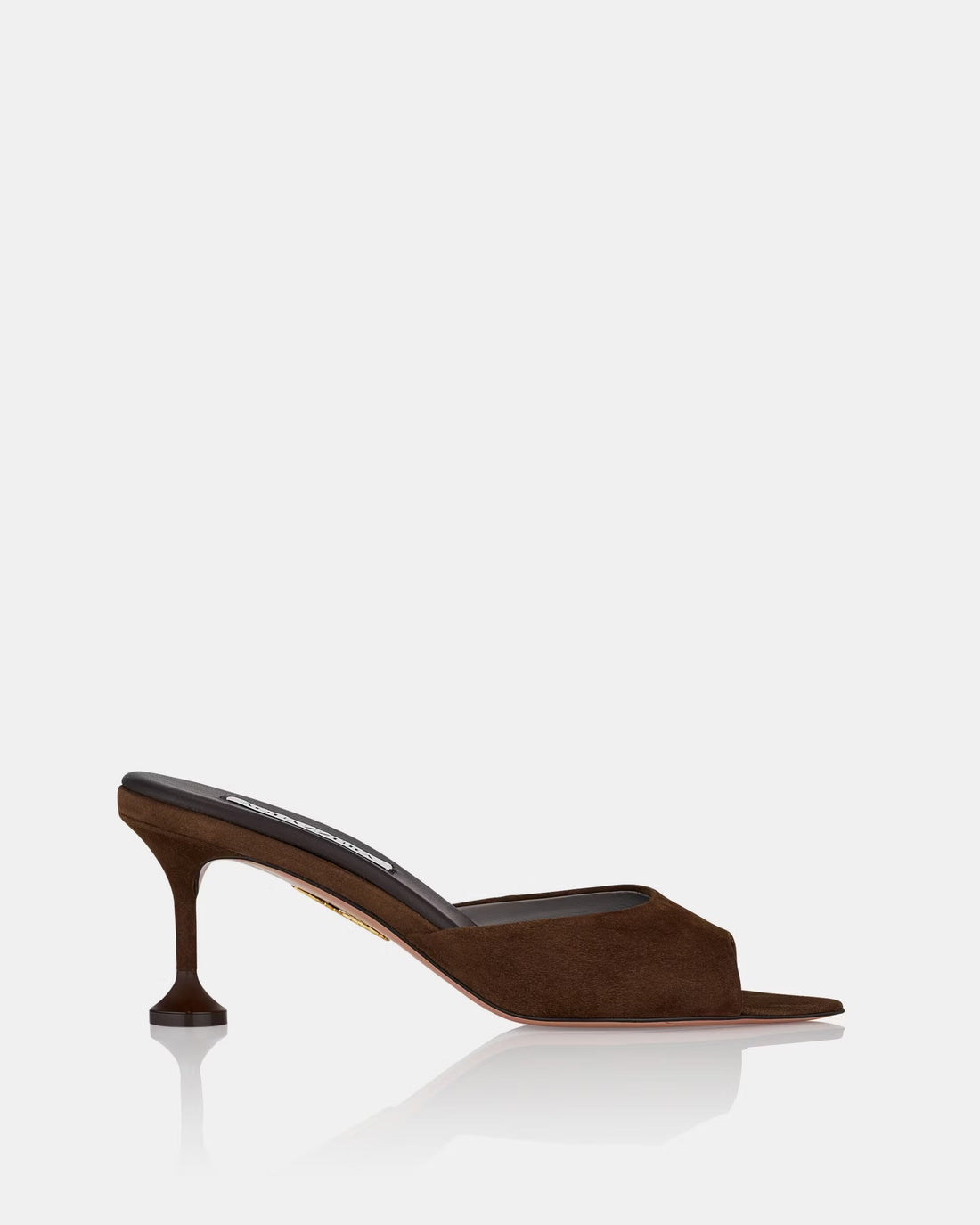 Outlet online Aquazzura Mujer Mules Bisous 65 color Marrón sku 800-005524 01 - Foto 1