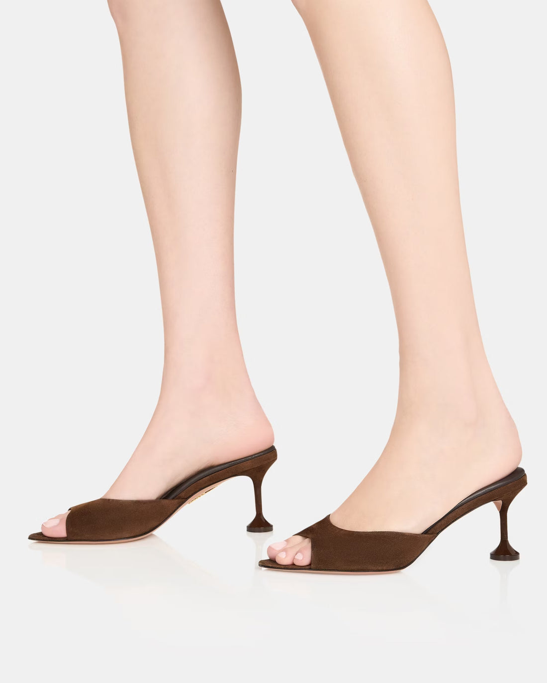 Outlet online Aquazzura Mujer Mules Bisous 65 color Marrón sku 800-005524 01 - Foto 2