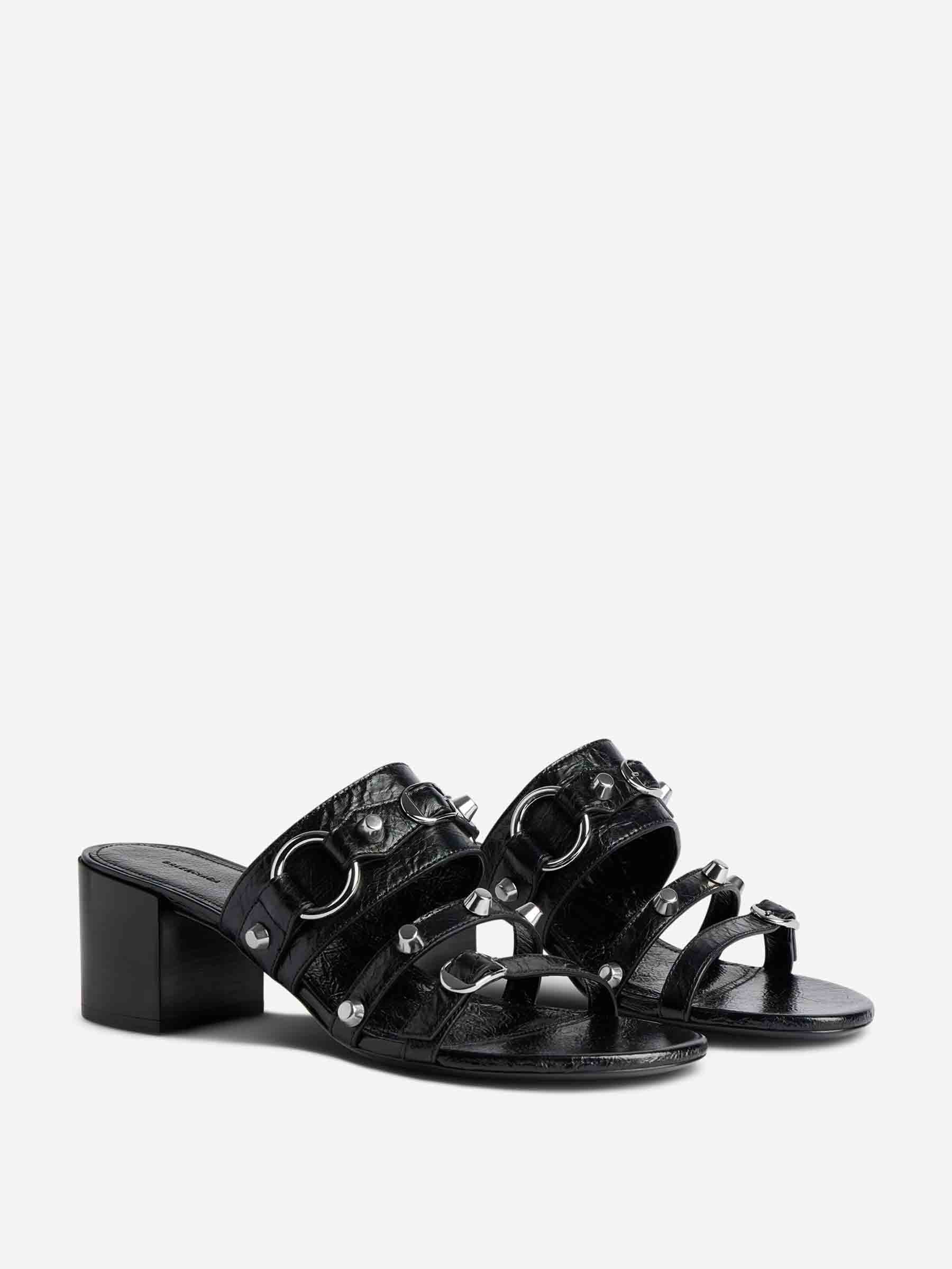 Outlet online Balenciaga Mujer Sandalias City color Negro sku 800-005556 01 - Foto 2