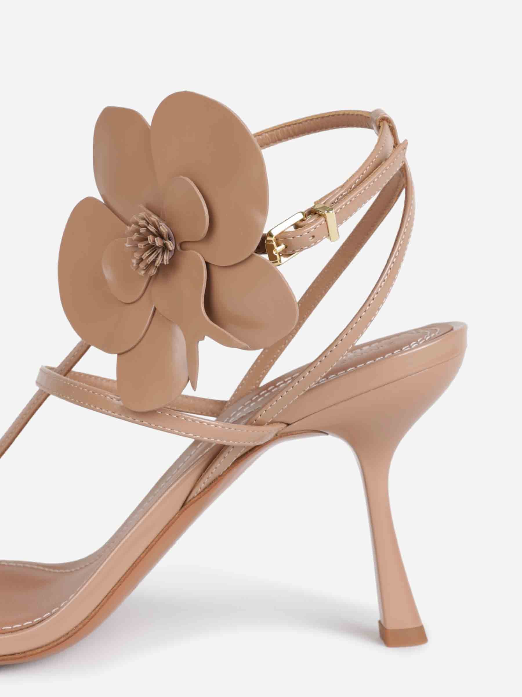 Outlet online Zimmermann Mujer Sandalias Orchid 85 color Beige sku 800-005606 01 - Foto 4
