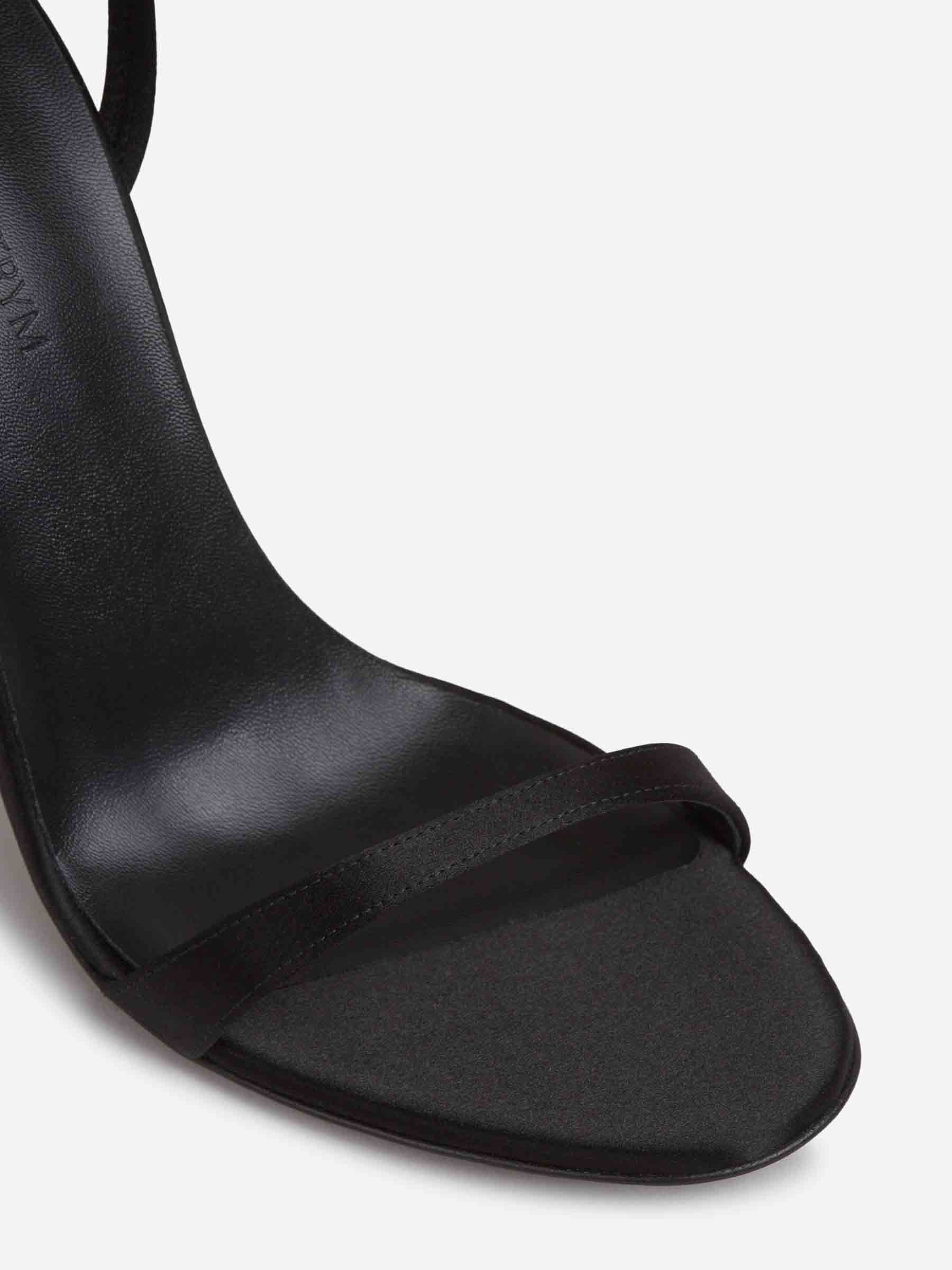 Outlet online Magda Butrym Mujer Sandalias Flor Satén color Negro sku 801-000050 01 - Foto 6