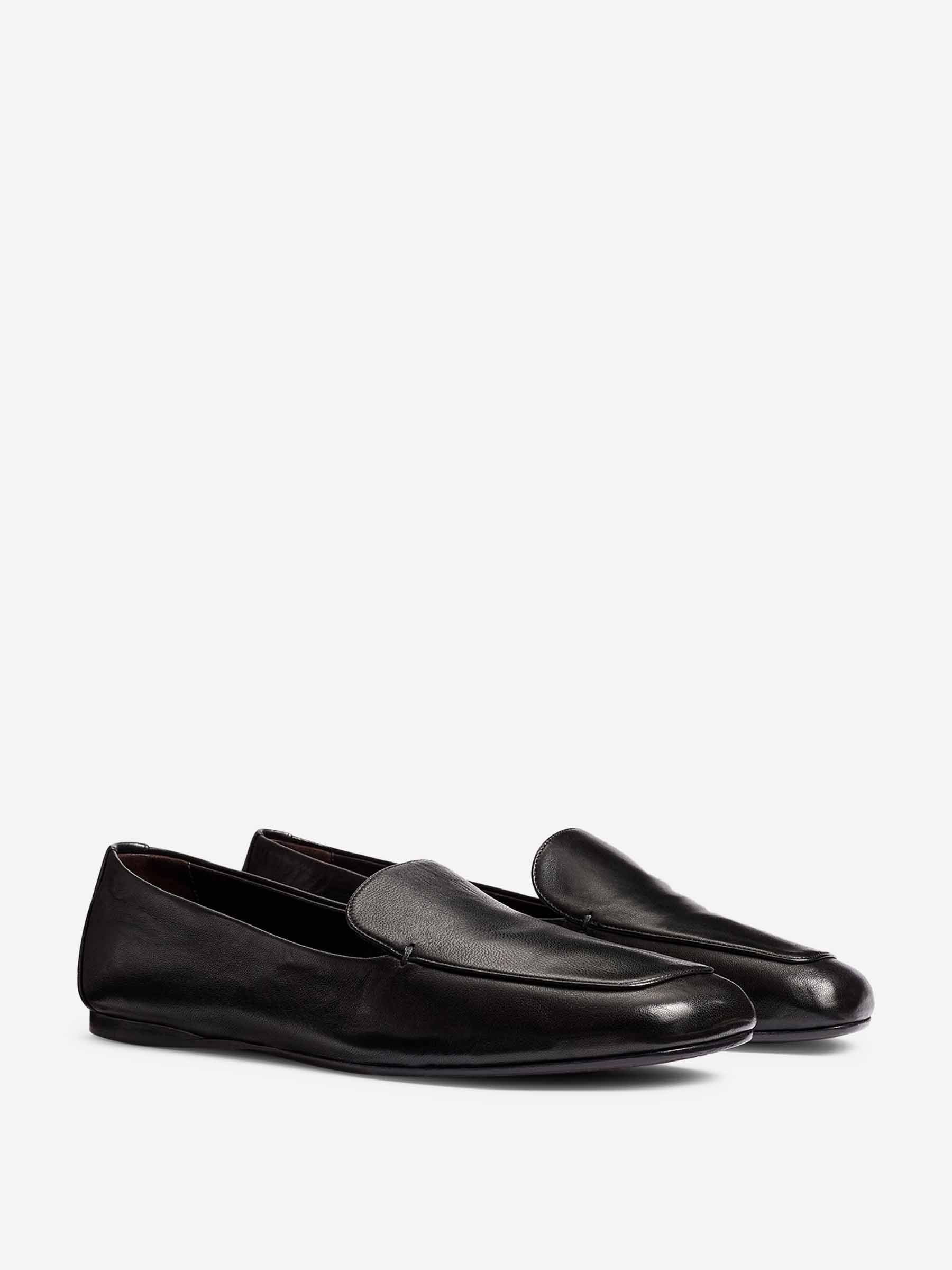 Outlet online Khaite Mujer Mocasines Monroe Piel color Negro sku 802-000002 01 - Foto 2