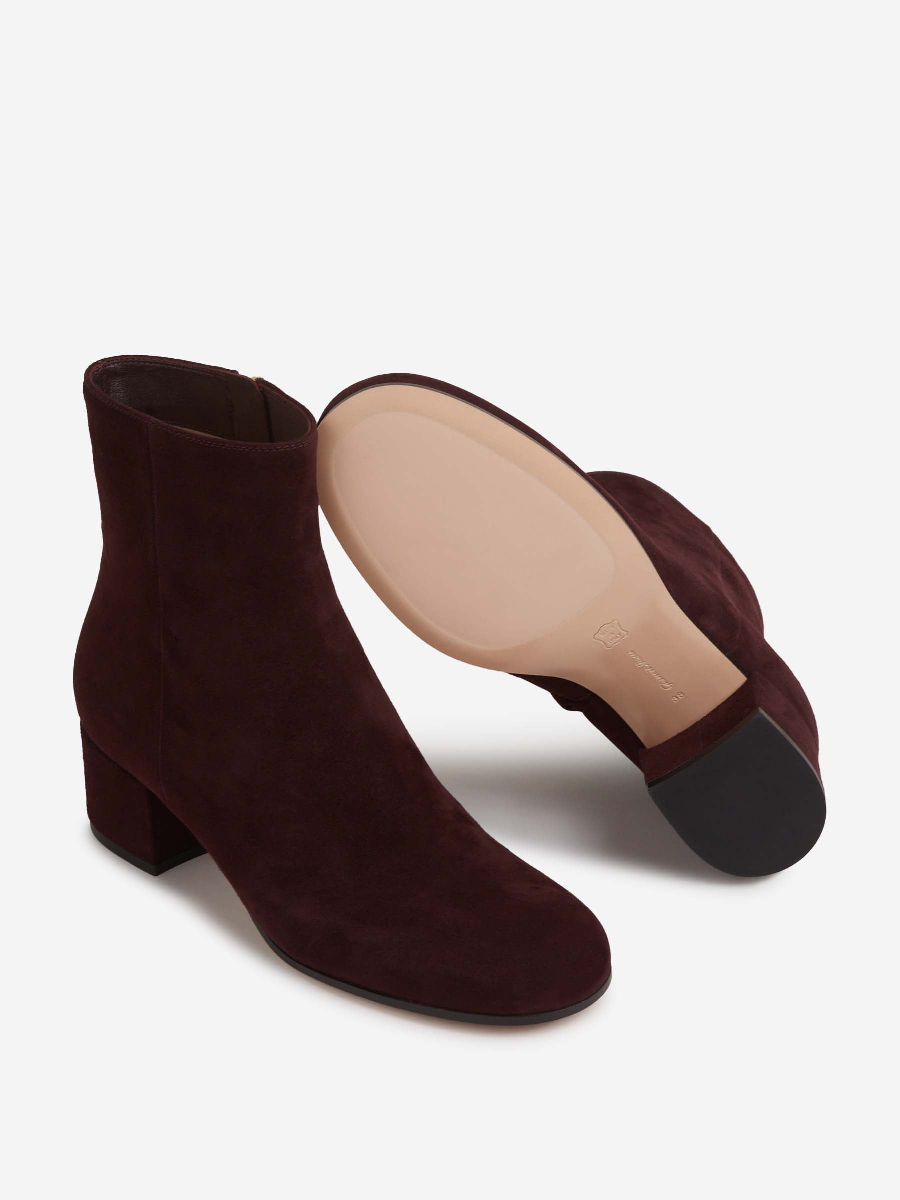 Outlet online Gianvito Rossi Mujer Botines Joelle 45 color Burdeos sku 805-000785 01 - Foto 4