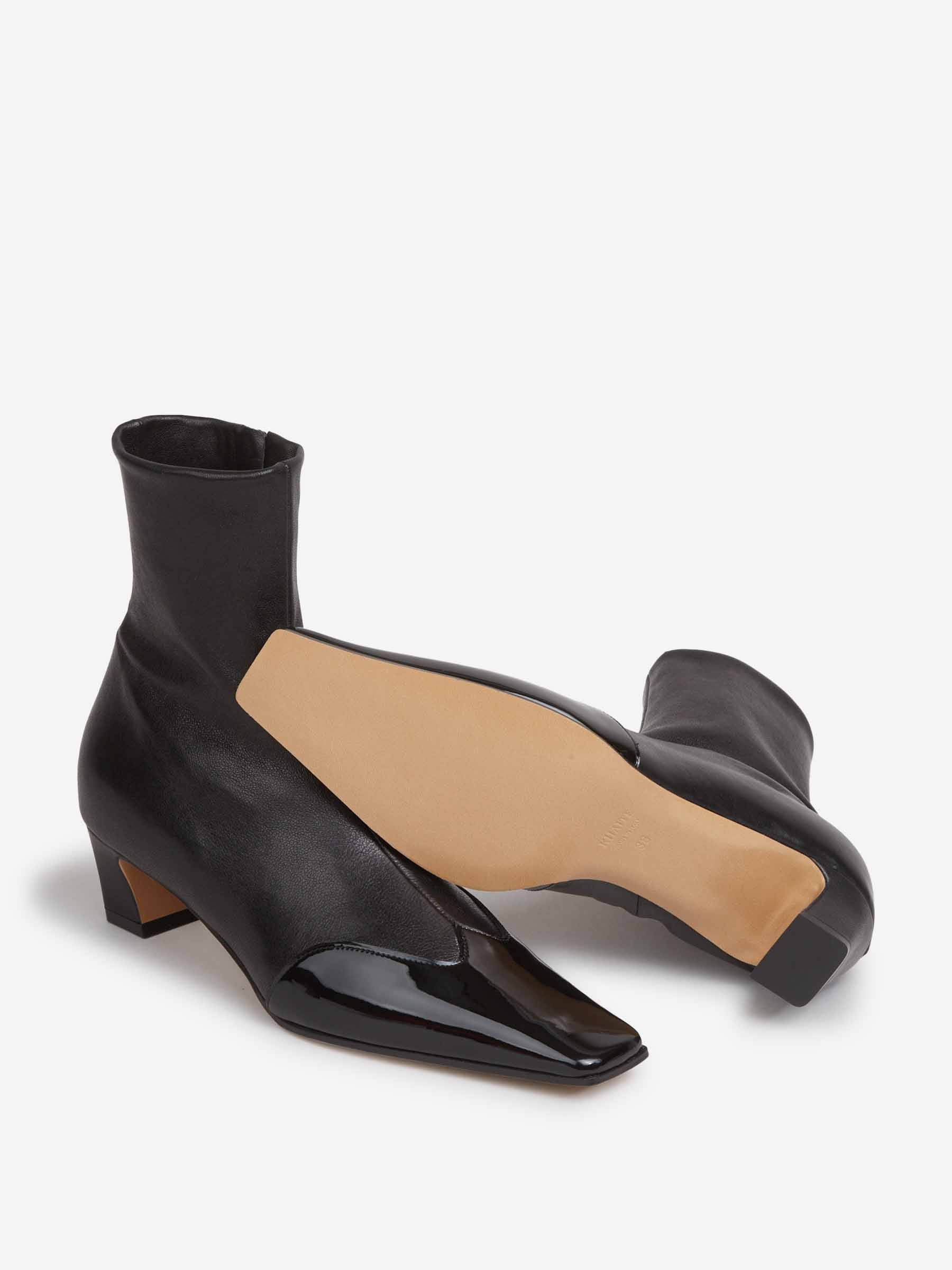 Outlet online Khaite Mujer Botines Nevada color Negro sku 805-000802 01 - Foto 4