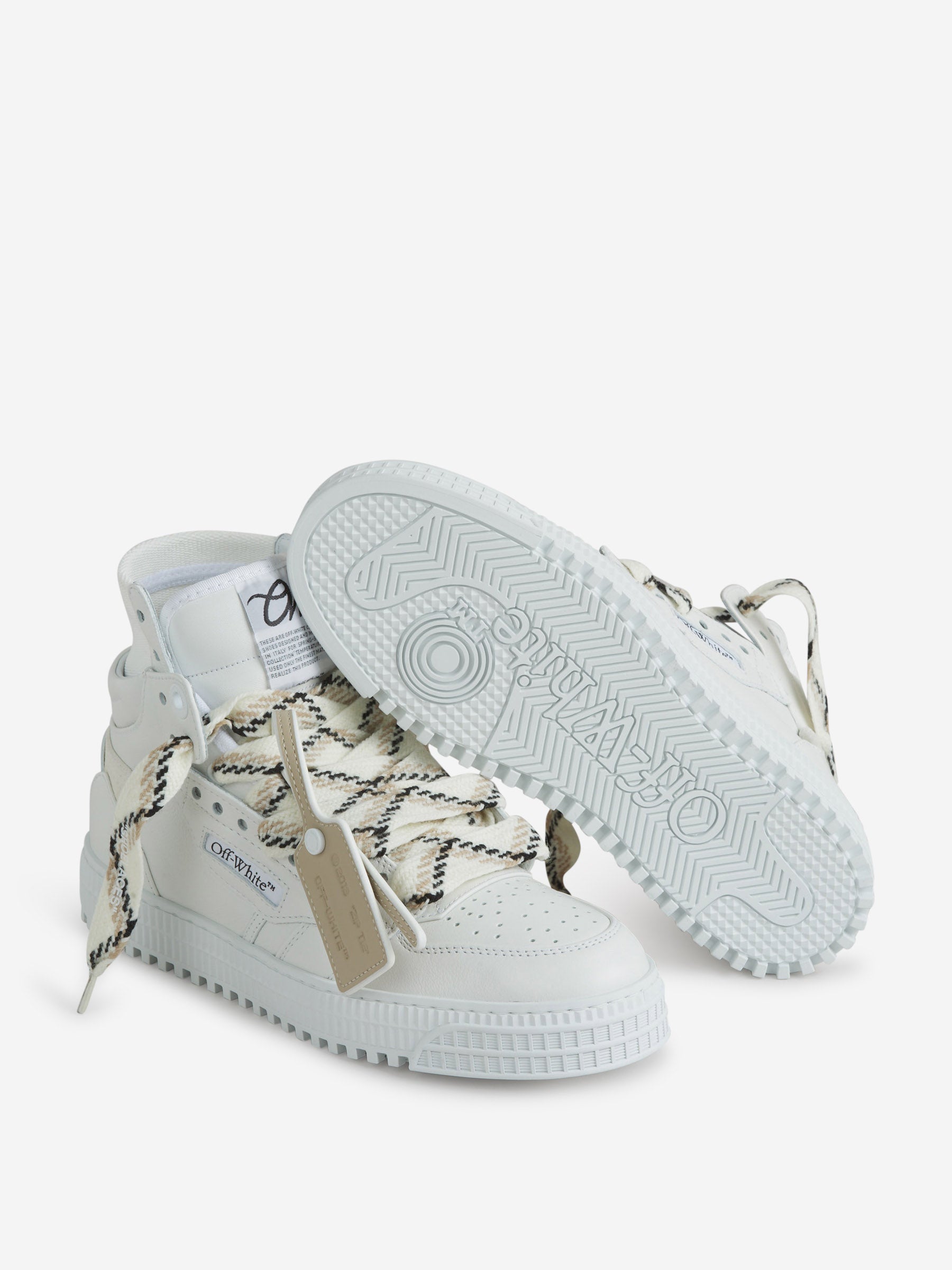 Outlet online Off-White Mujer Sneakers 3.0 Piel Off Court color Beige sku 806-000345 01 - Foto 5