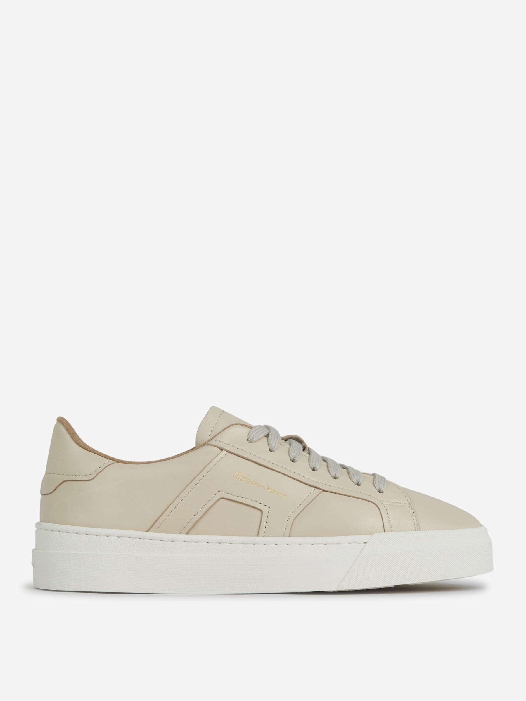 Outlet online Santoni Mujer Sneakers Bajas Piel color Beige sku 806-000347 01 - Foto 1