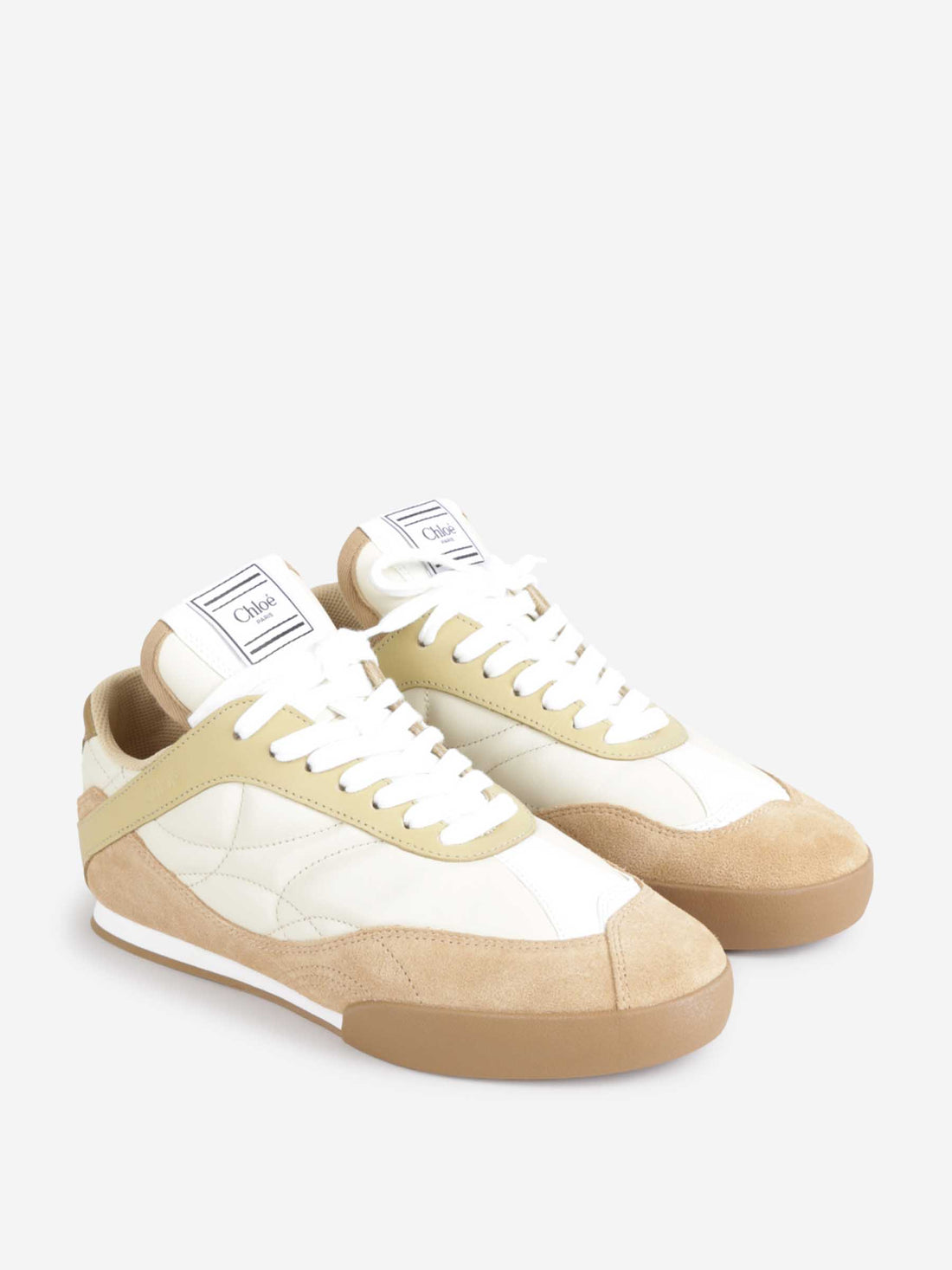 Chloé Mujer Barcelona Sneakers Kick color Camel sku 806-000393 01 - Foto 2