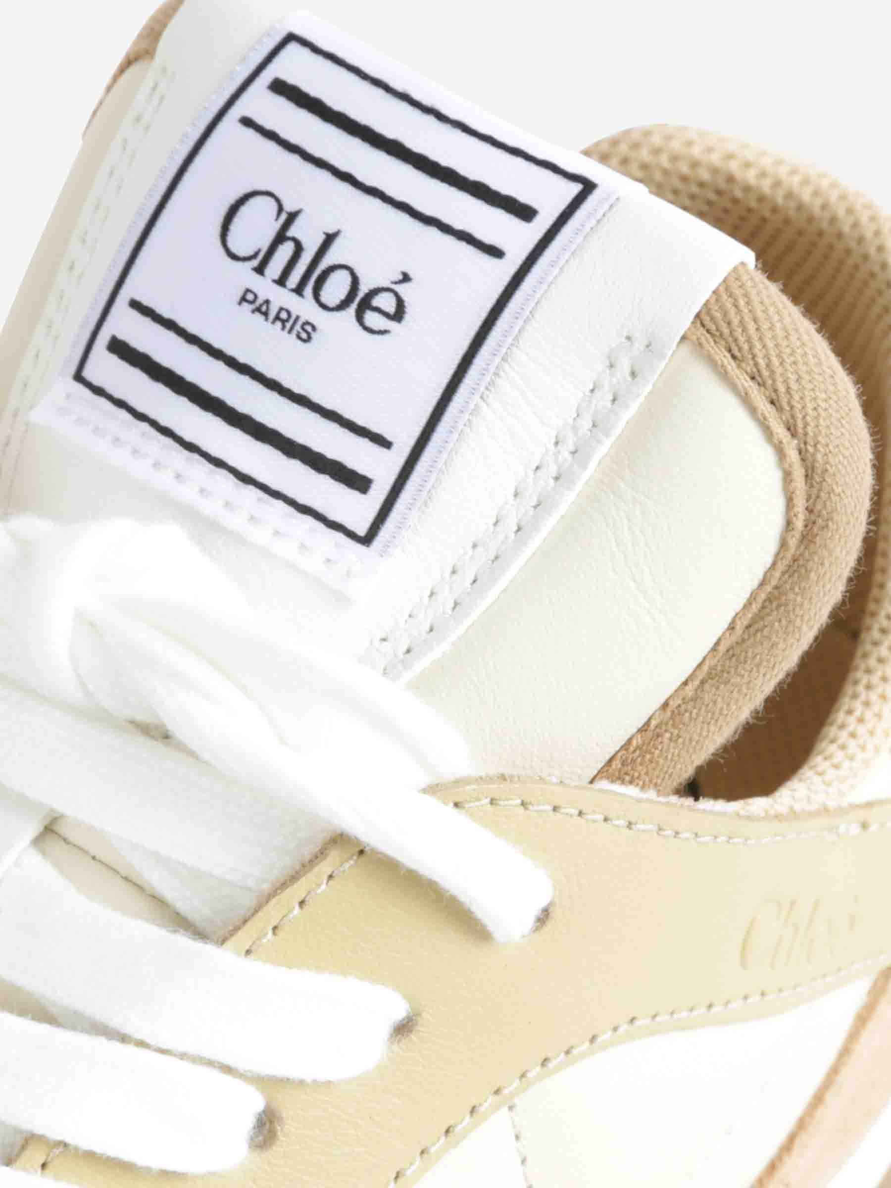 Chloé Mujer Barcelona Sneakers Kick color Camel sku 806-000393 01 - Foto 5