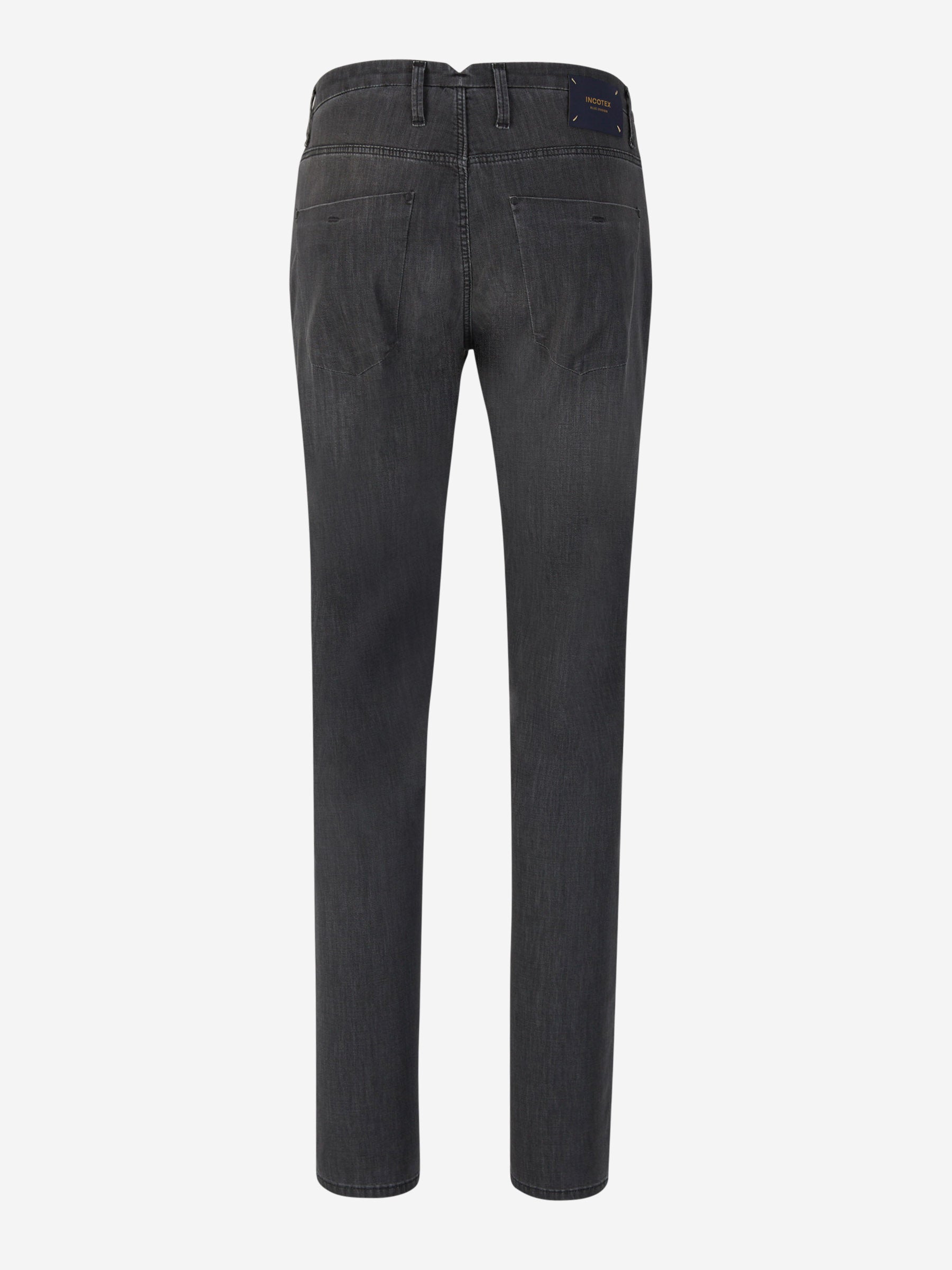 Outlet online Incotex Blue Division Hombre Jeans Slim Fit color Negro sku 522-002633 01 - Foto 2