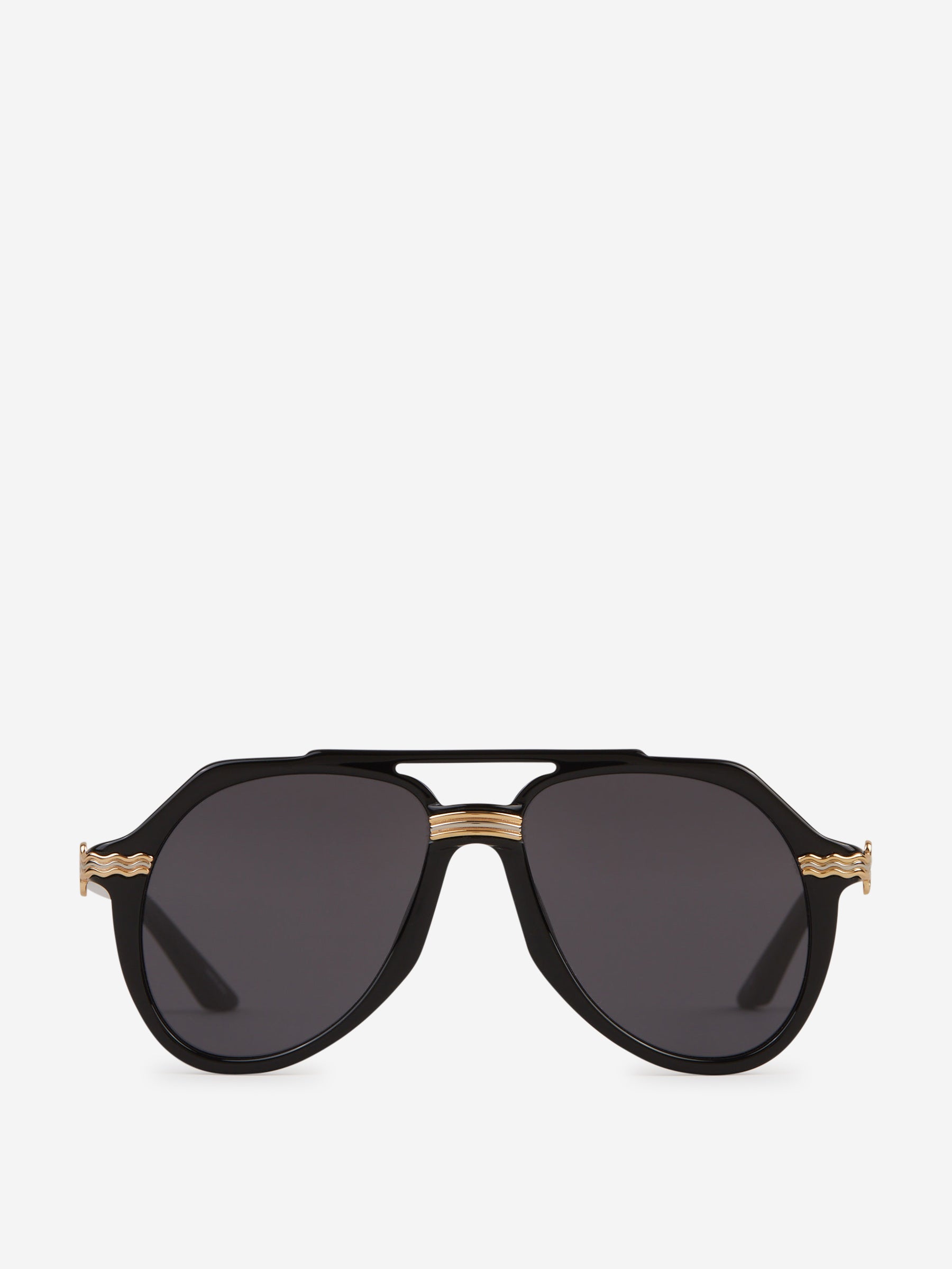 Casablanca Gafas de Sol Aviador color Negro sku 614-002640 03 - Foto 1