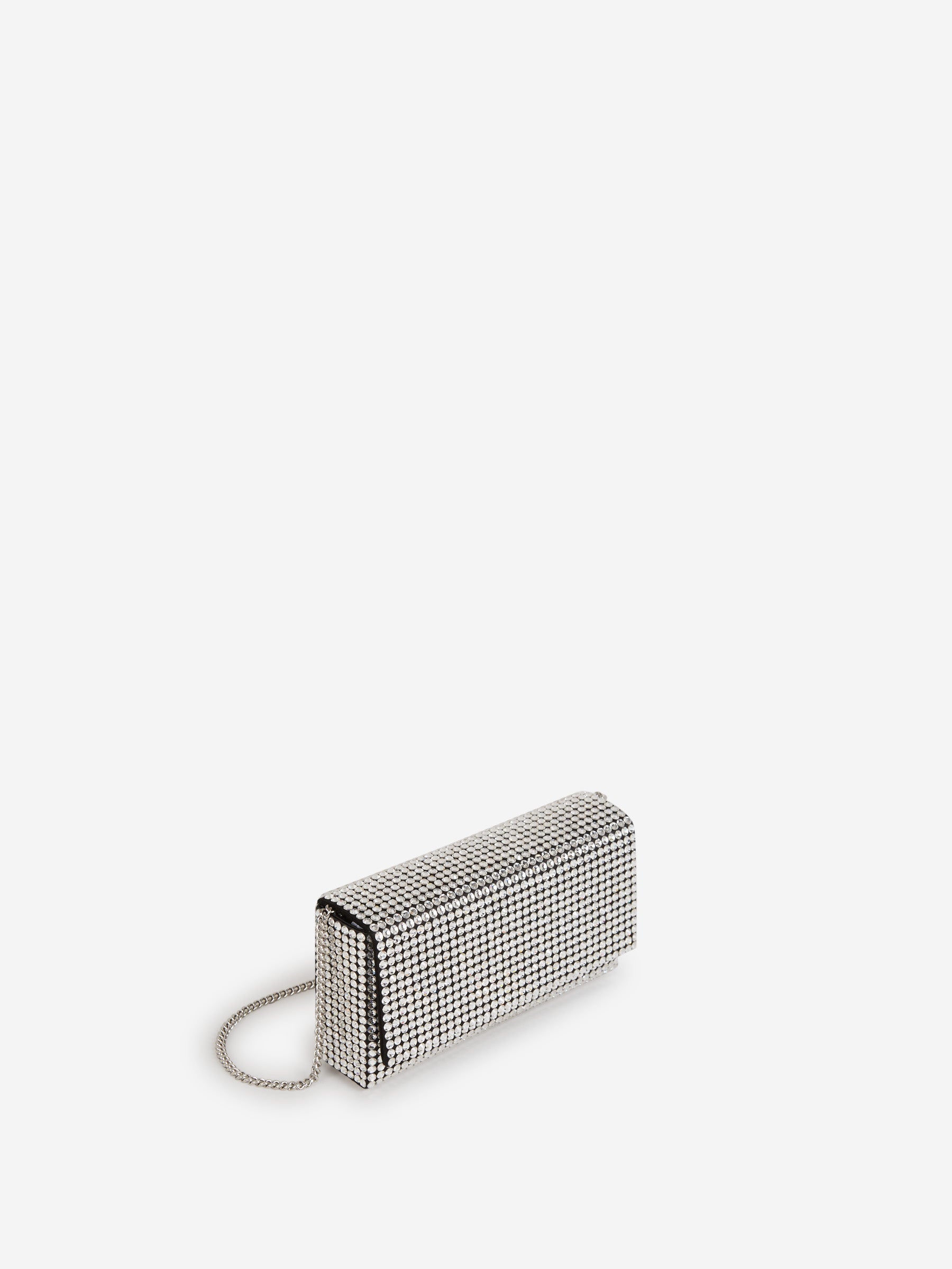 Outlet online Amina Muaddi Mujer Bolso Clutch Superamina Paloma color Negro sku 810-006812 02 - Foto 7