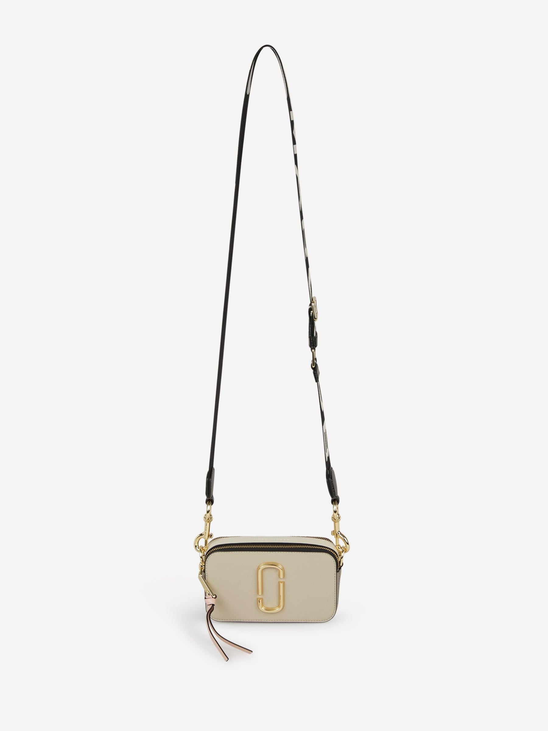 Marc Jacobs Bolso Snapshot Cuero color Marfil sku 810-006986 00 - Foto 11