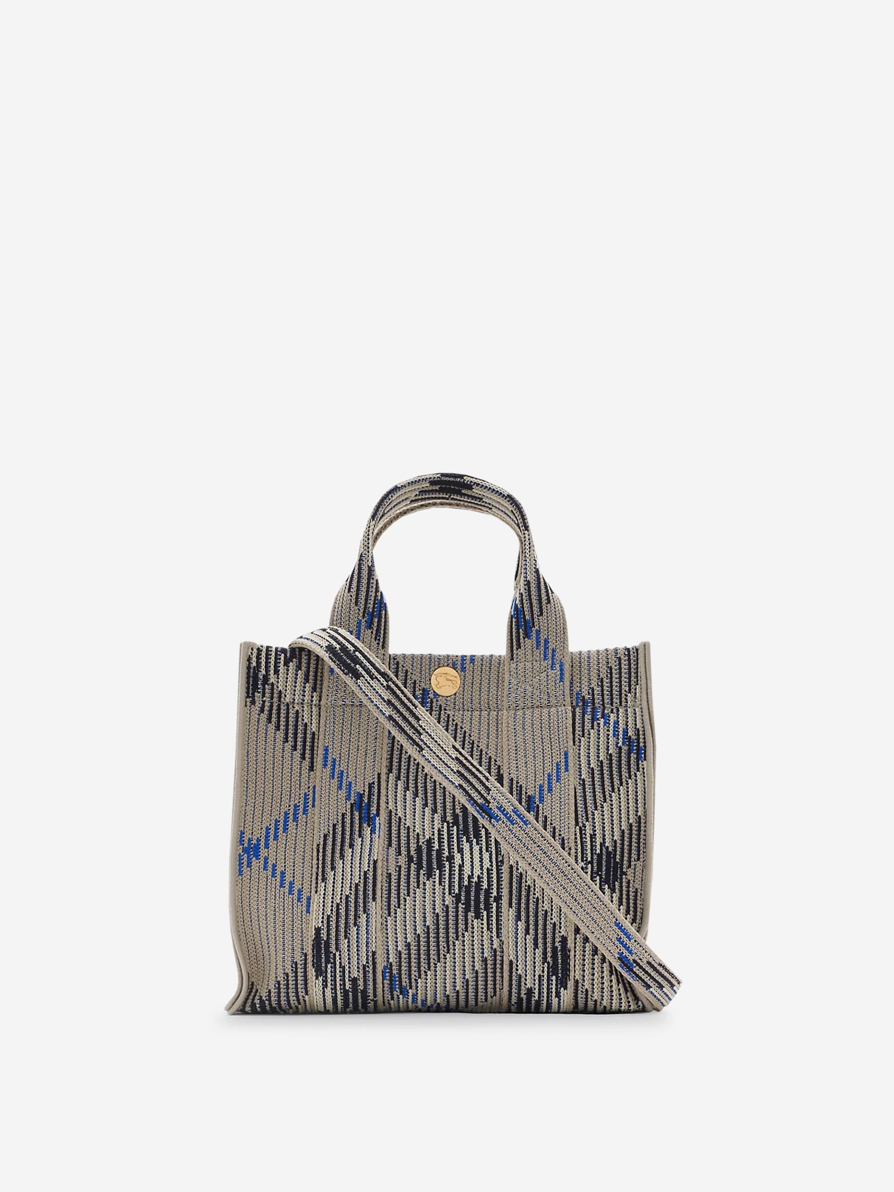 Burberry Mujer Barcelona Bolso Mano Mini Check color Gris Piedra sku 810-007593 01 - Foto 5