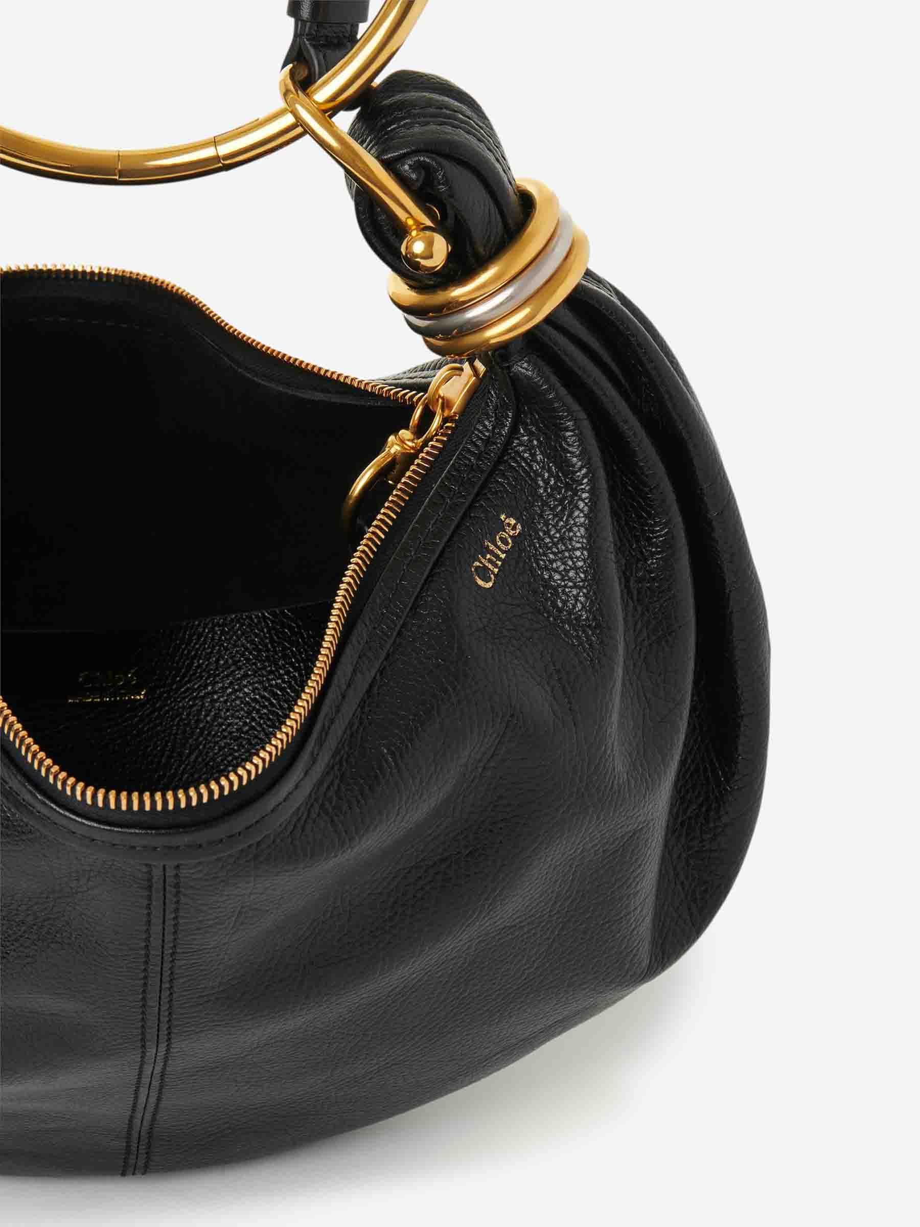Outlet online Chloé Mujer Bolso Mano Hobo Bracelet color Negro sku 810-008001 00 - Foto 3