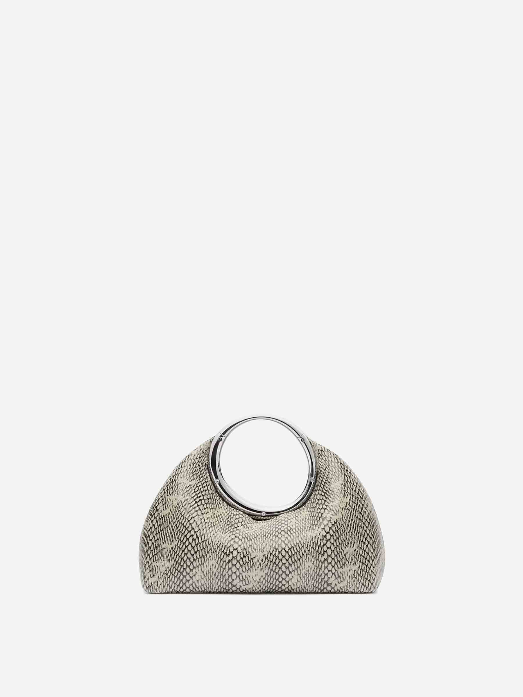 Outlet online Jacquemus Mujer Bolso Mano Le petit Calino color Serpiente sku 810-008060 01 - Foto 4