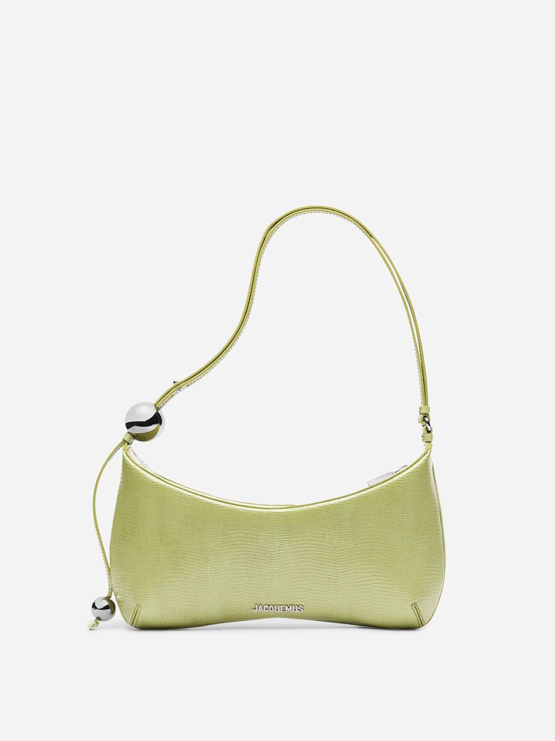 Outlet online Jacquemus Mujer Bolso Hombro Le grand Bisou Perle color Verde sku 810-008086 01 - Foto 1