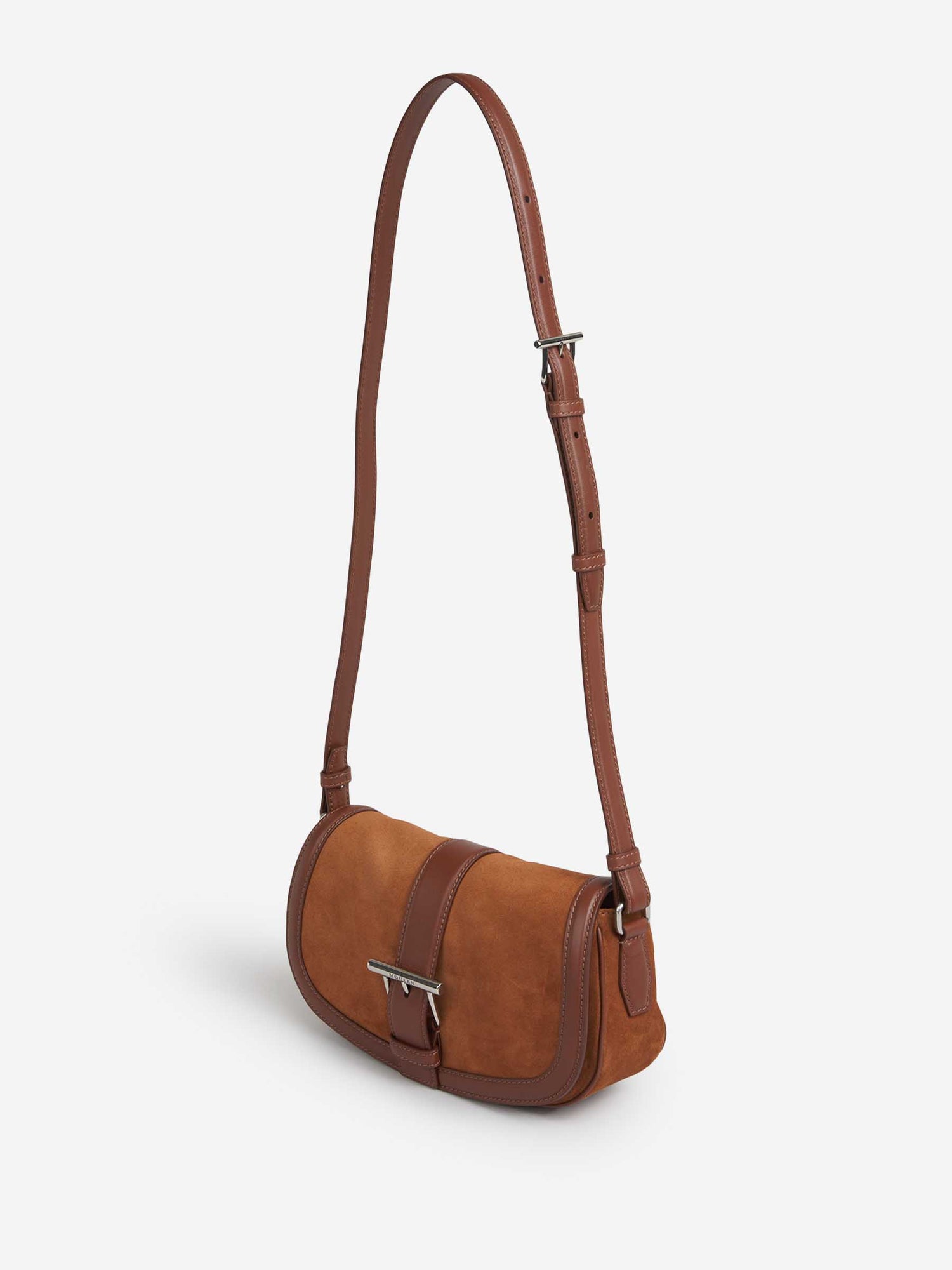 Alexander McQueen Mujer Barcelona Bolso Bandolera T-Bar color Marrón sku 810-008186 01 - Foto 3