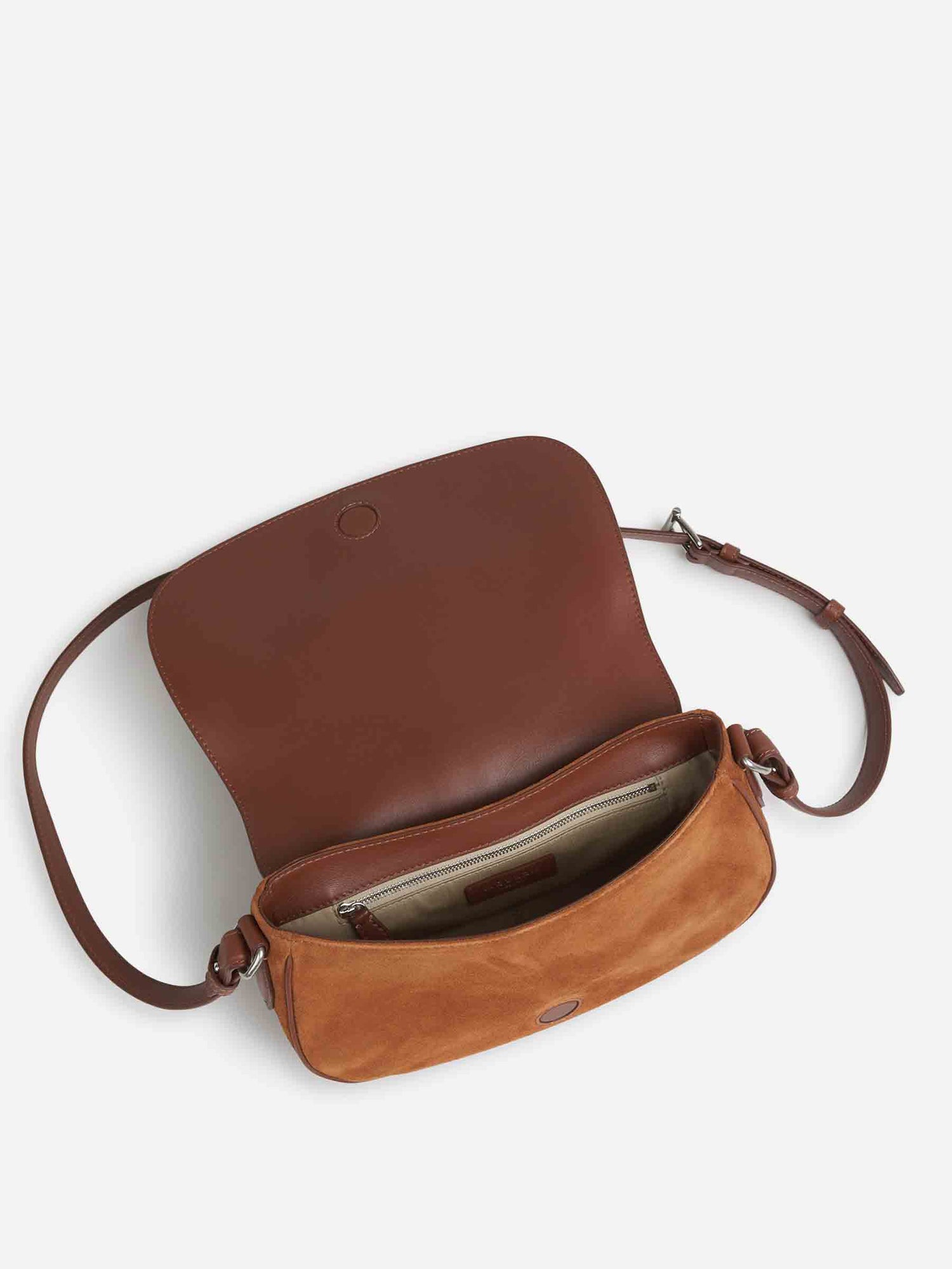 Alexander McQueen Mujer Barcelona Bolso Bandolera T-Bar color Marrón sku 810-008186 01 - Foto 5