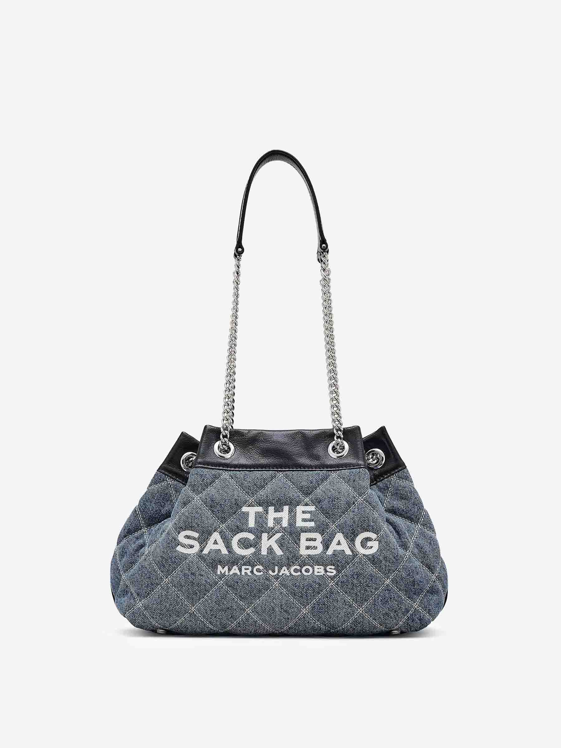 Outlet online Marc Jacobs Mujer Bolso Tote The Quilted Denim Large Chain Sack Bag color Azul Denim sku 810-008224 01 - Foto 1