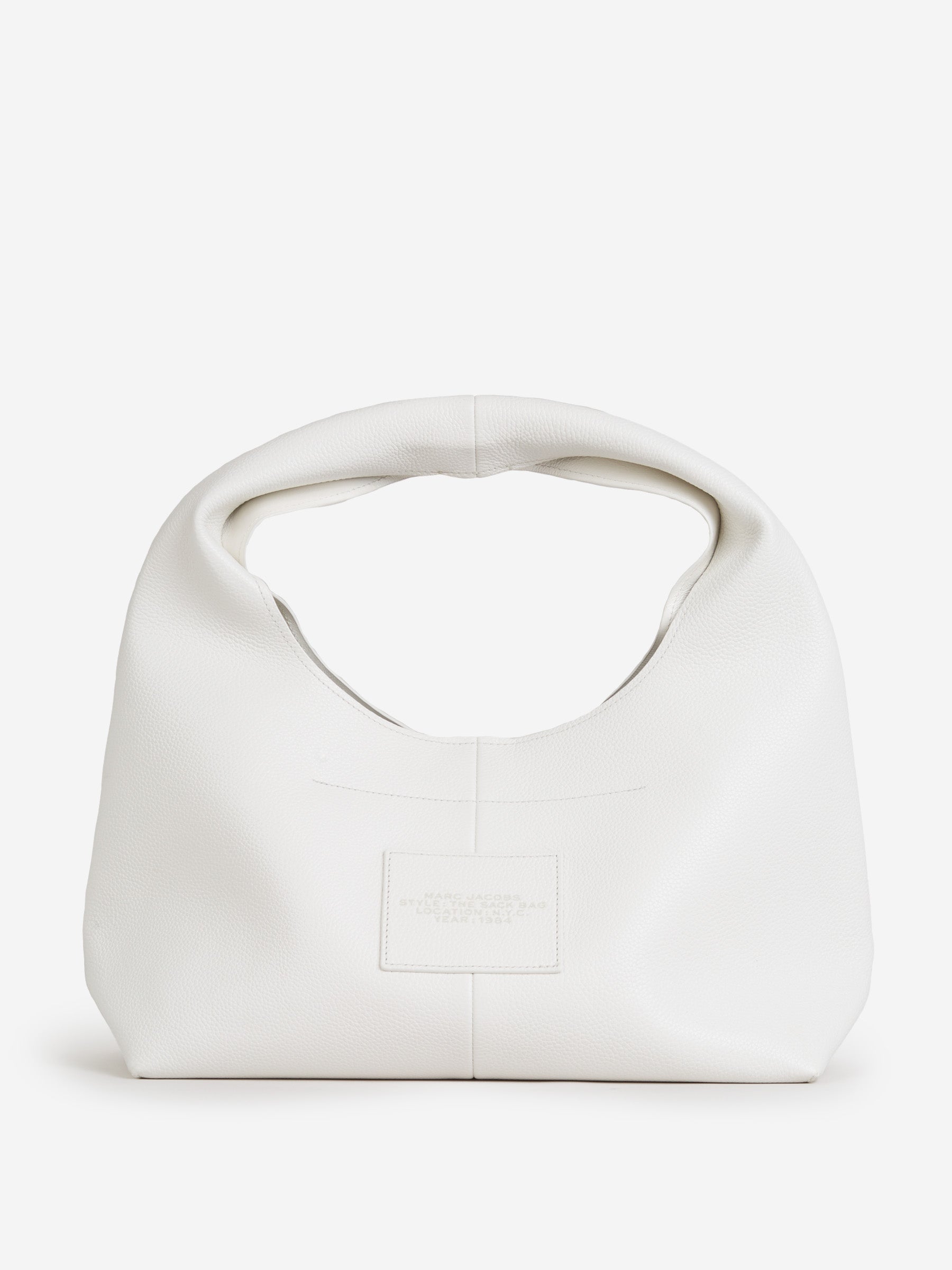 Outlet online Marc Jacobs Mujer Bolso The Sack Bag color Blanco sku 810-008234 04 - Foto 3