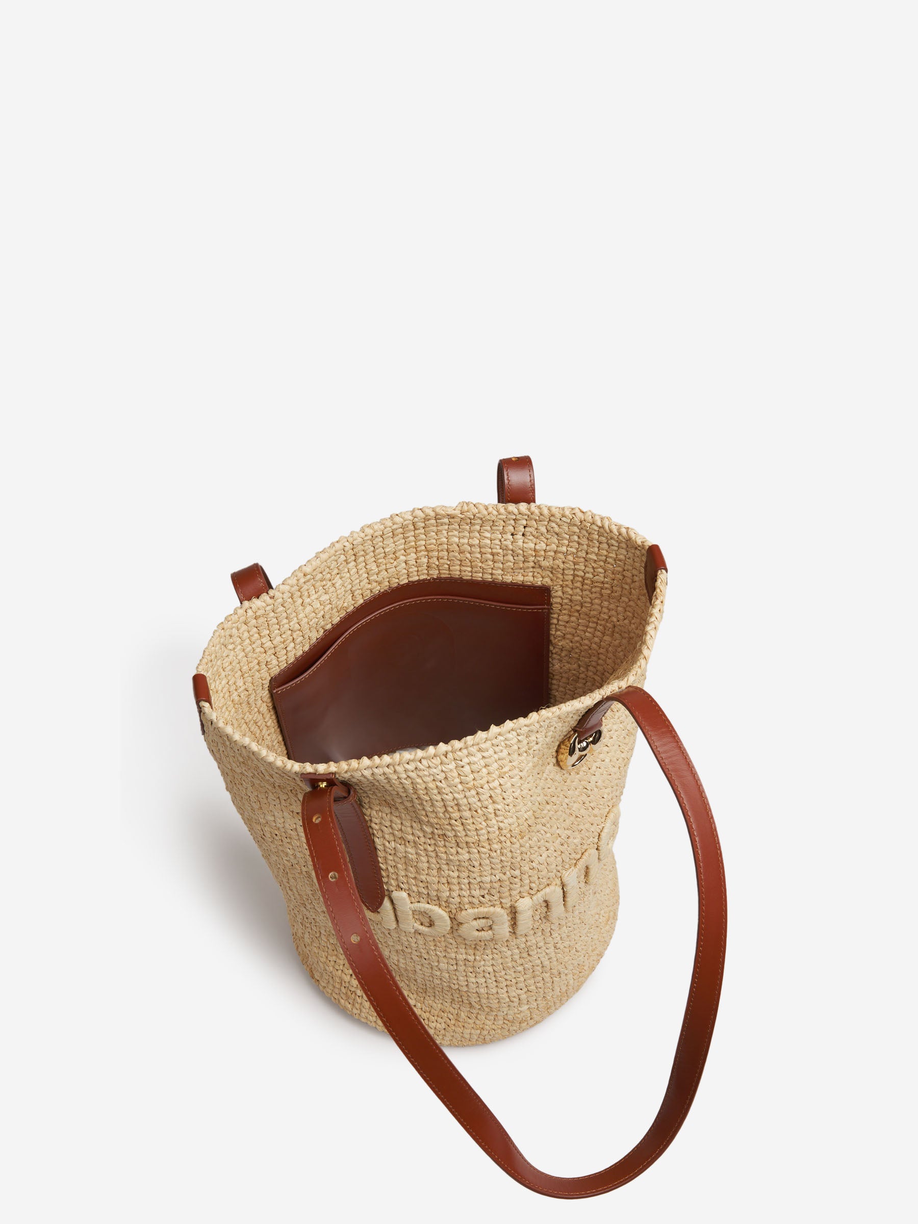 Outlet online Rabanne Mujer Bolso Tote Rafia color Negro sku 810-008345 01 - Foto 4