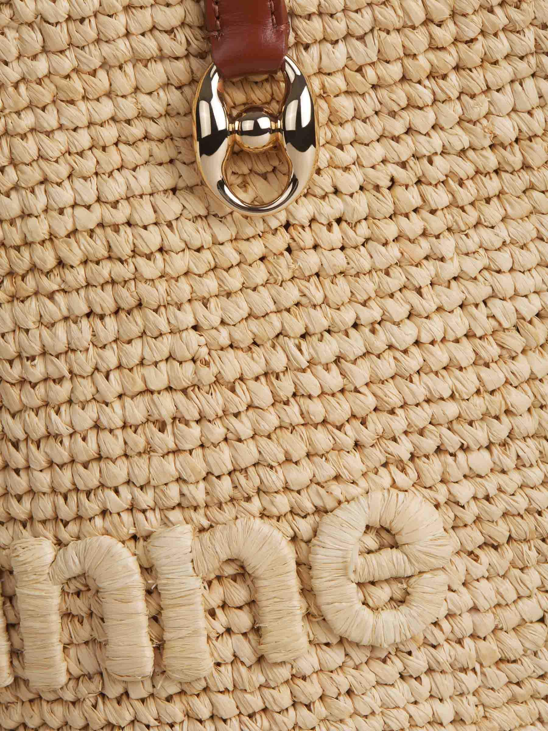 Outlet online Rabanne Mujer Bolso Tote Rafia color Negro sku 810-008345 01 - Foto 5