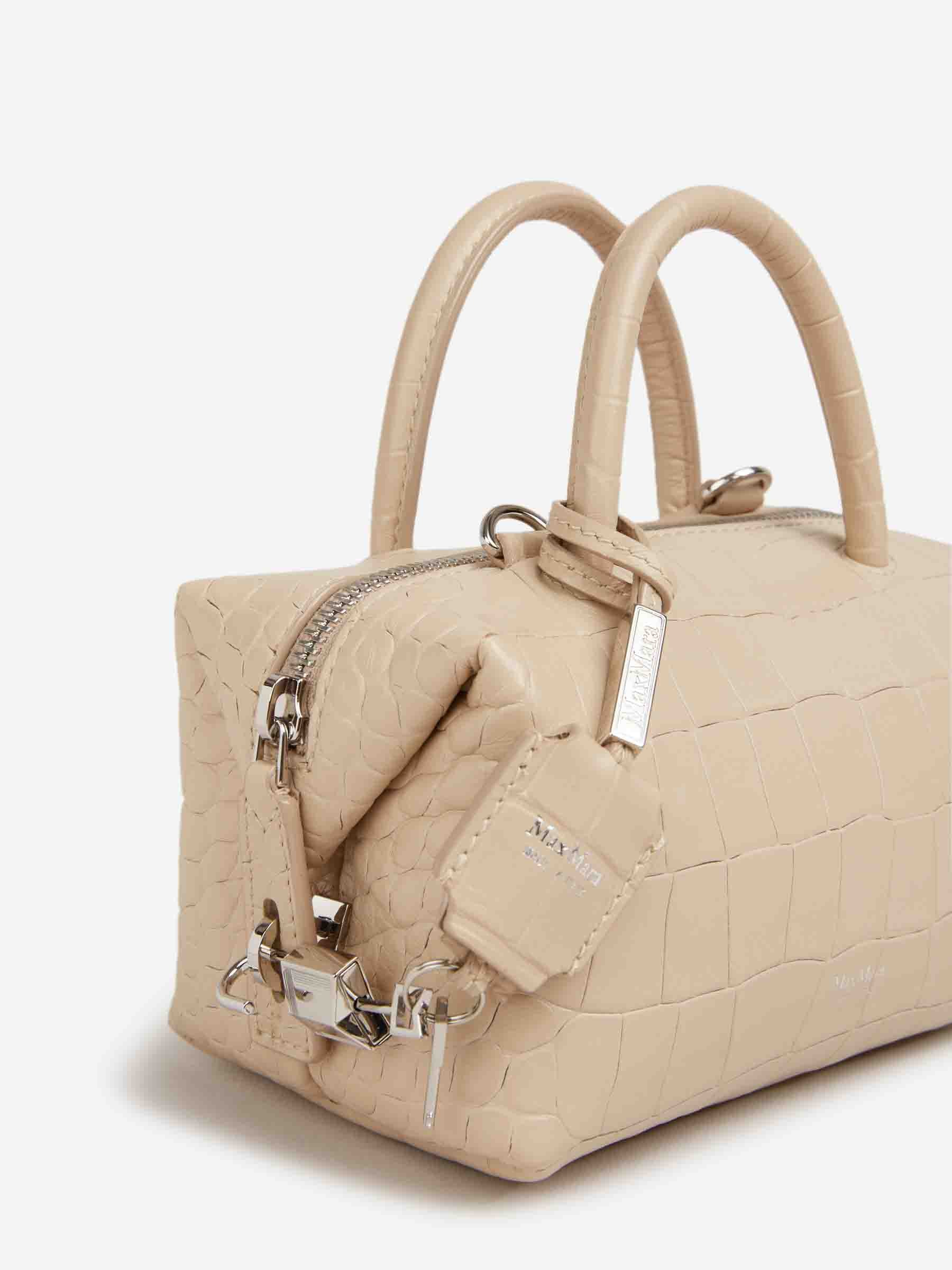 Max Mara Mujer Barcelona Bolso Medium Bauletto color Crema sku 810-008534 01 - Foto 5