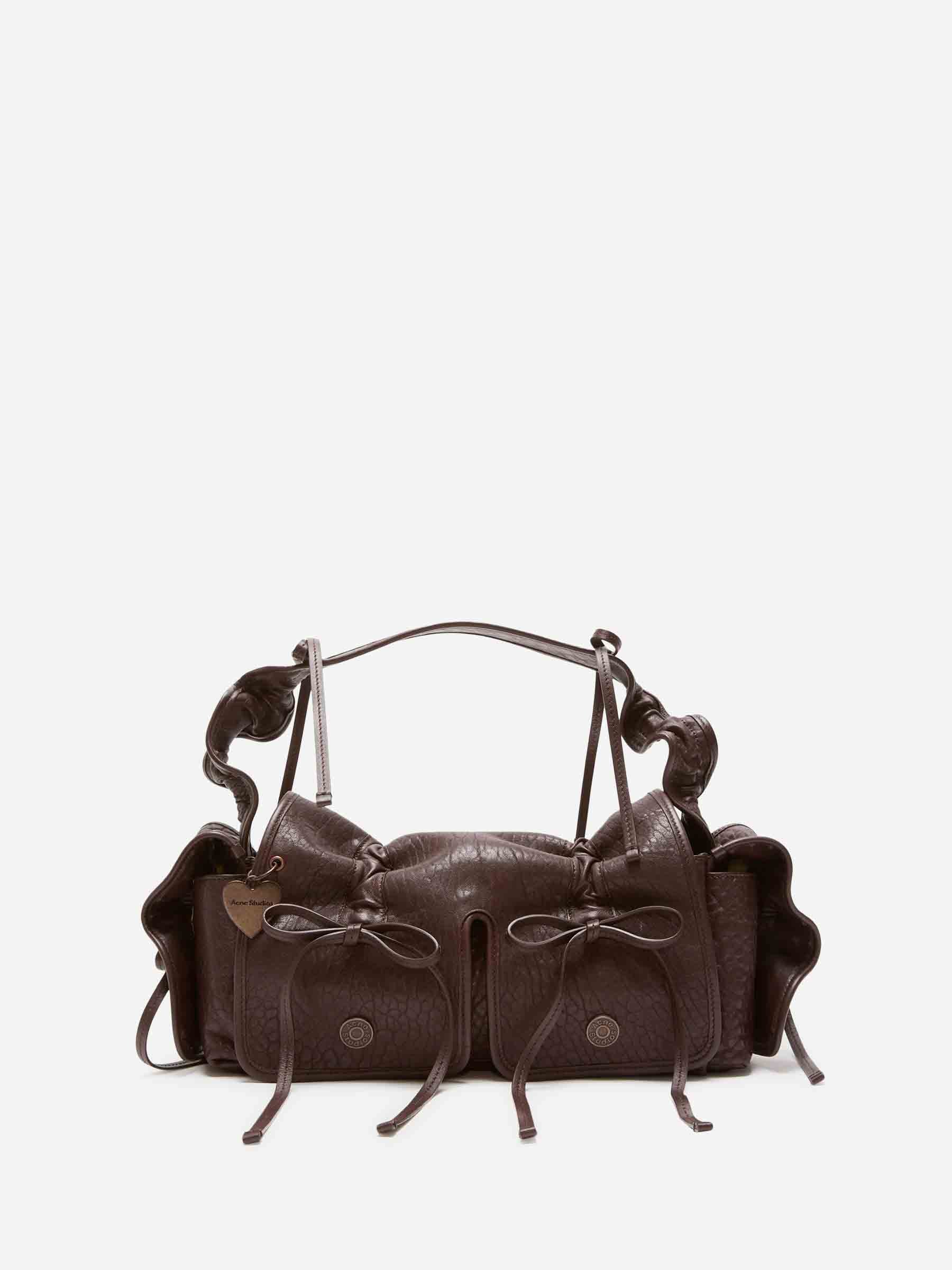Outlet online Acne Studios Mujer Bolso Hombro Multipocket color Marrón Oscuro sku 814-000014 01 - Foto 1