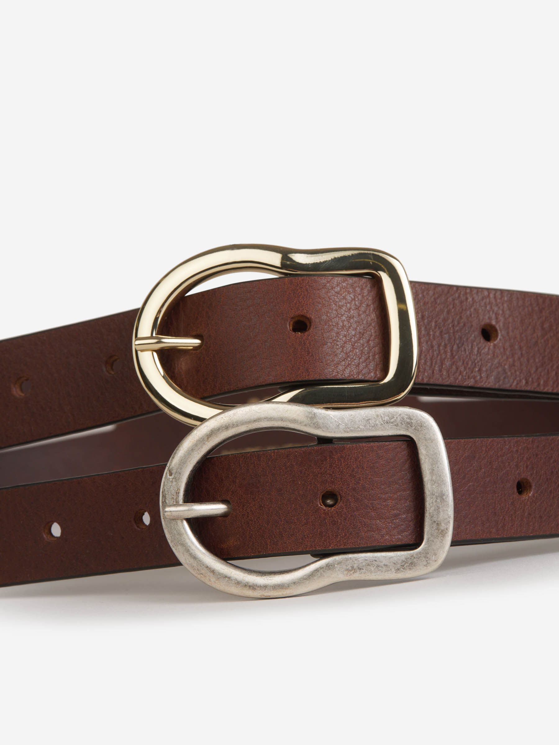 Outlet online Dorothee Schumacher Mujer Cinturón Doble Strong Femininity color Marrón Oscuro sku 830-000322 01 - Foto 3
