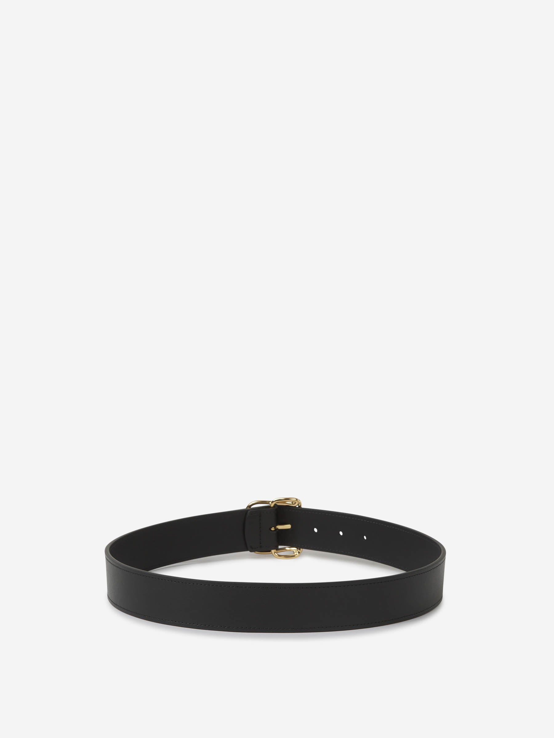 Outlet online TOTEME Mujer Cinturón Piel Espirales color Negro sku 830-000388 01 - Foto 2