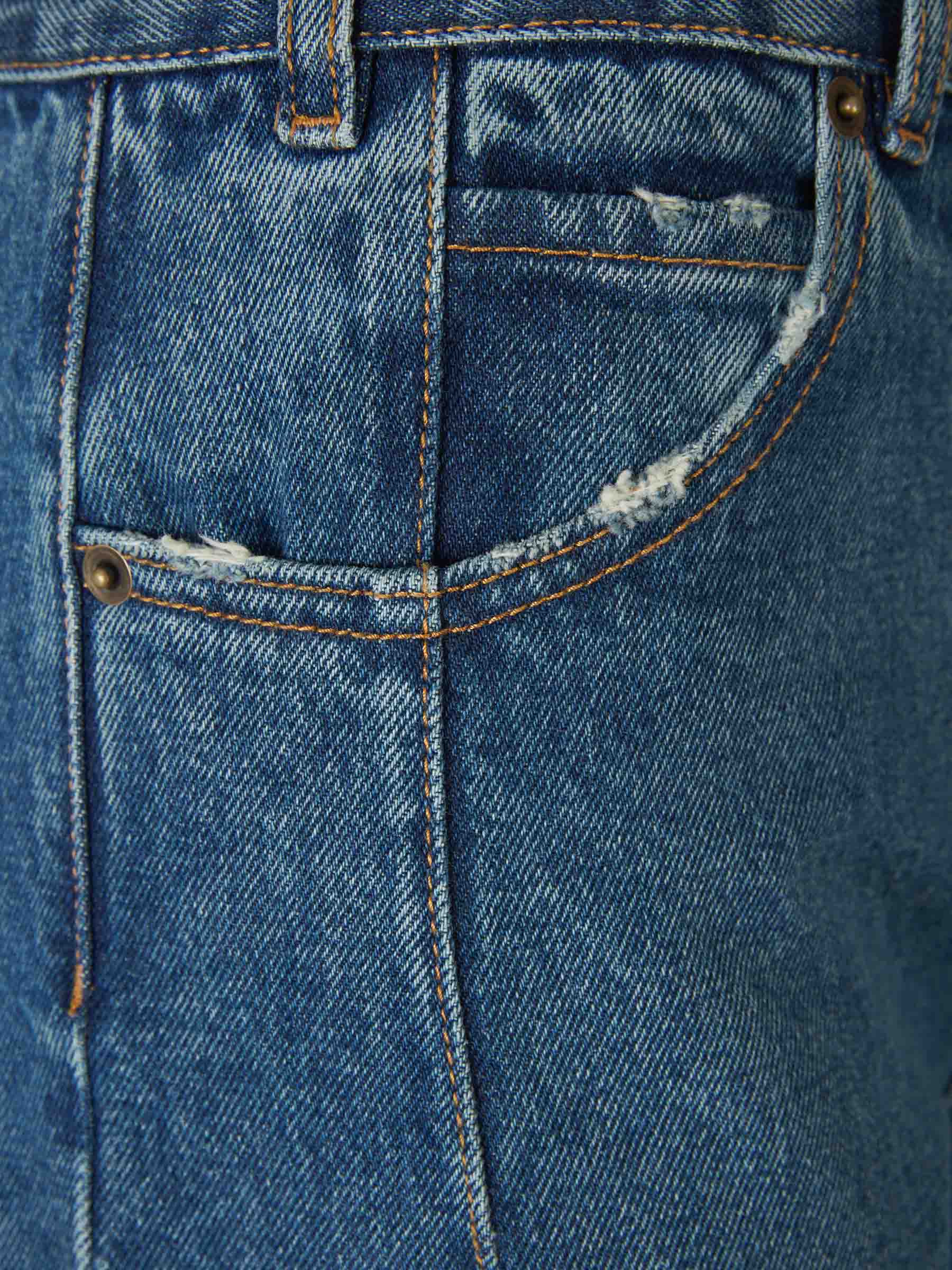 Outlet online Darkpark Mujer Jeans Lu Algodón color Azul Denim sku 763-001510 01 - Foto 5