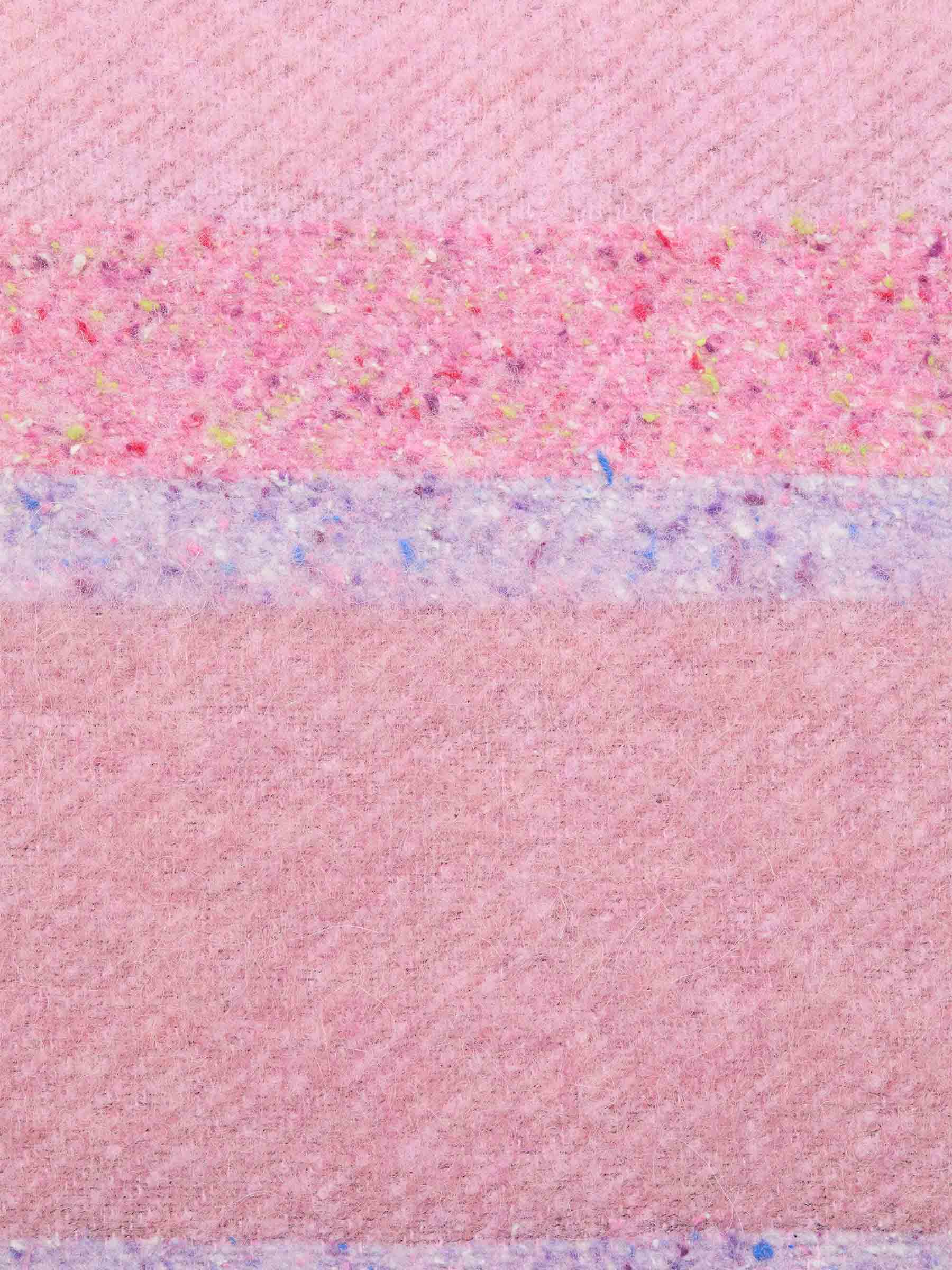 Outlet online Acne Studios Mujer Bufanda Alpaca Motivo Rayas color Rosa sku 840-000772 01 - Foto 4