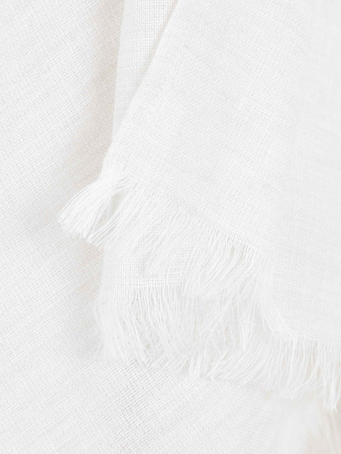 Peserico Mujer Barcelona Poncho Algodón Lino color Crema sku 840-000823 01 - Foto 2